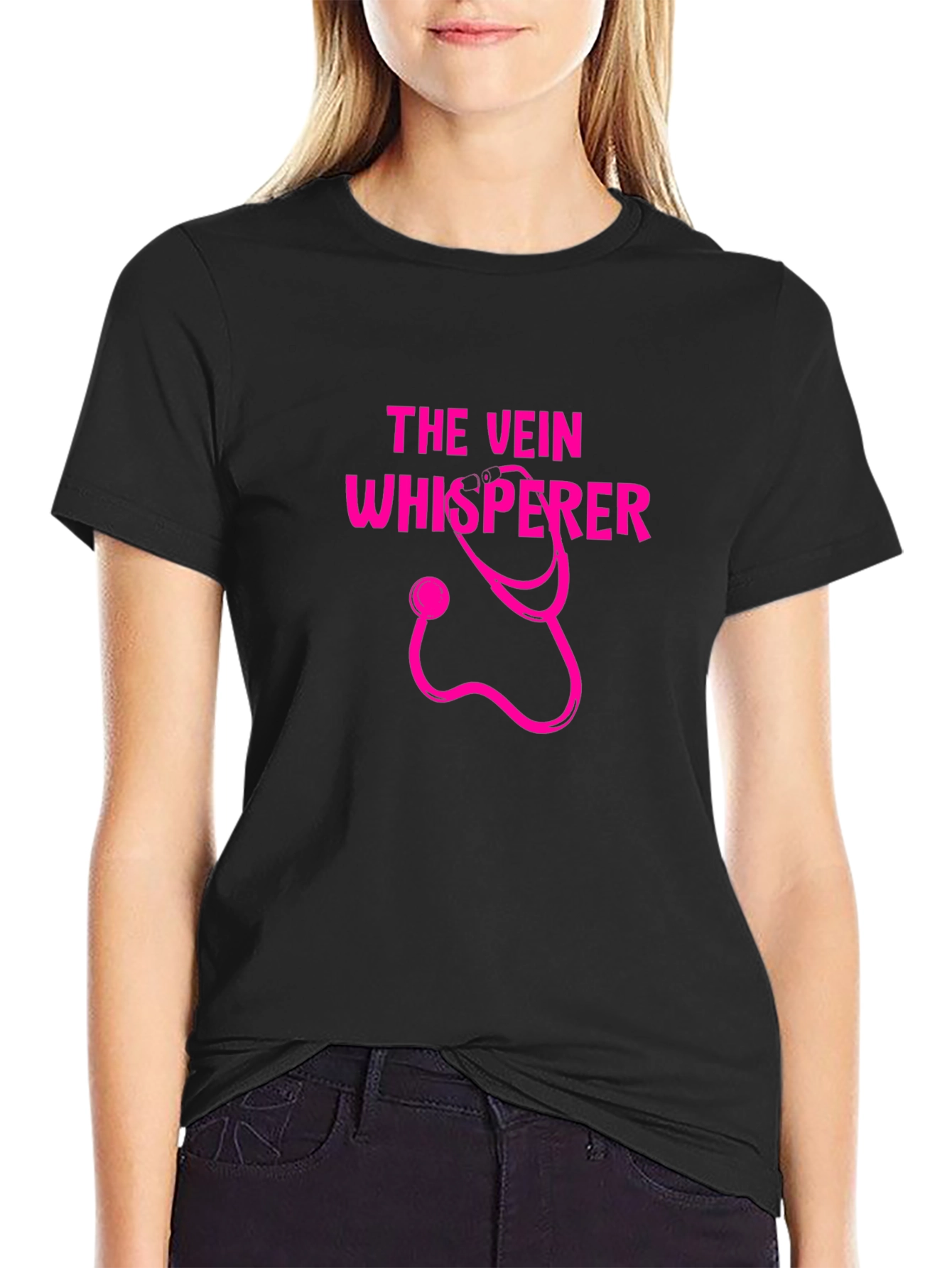 The Vein Whisperer Graphic T-Shirt - Phlebotomist Tee