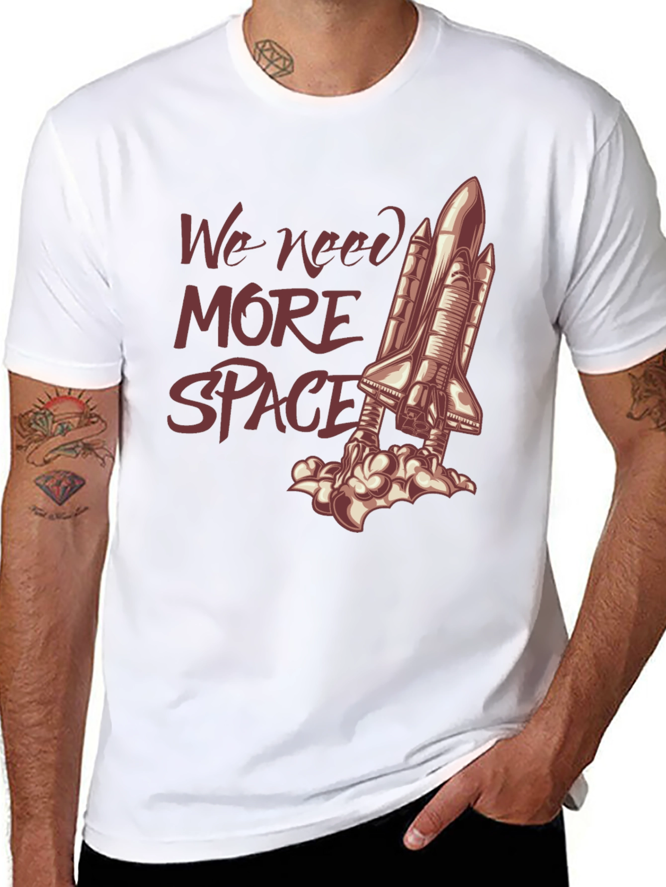 We Need More Space Graphic Tee