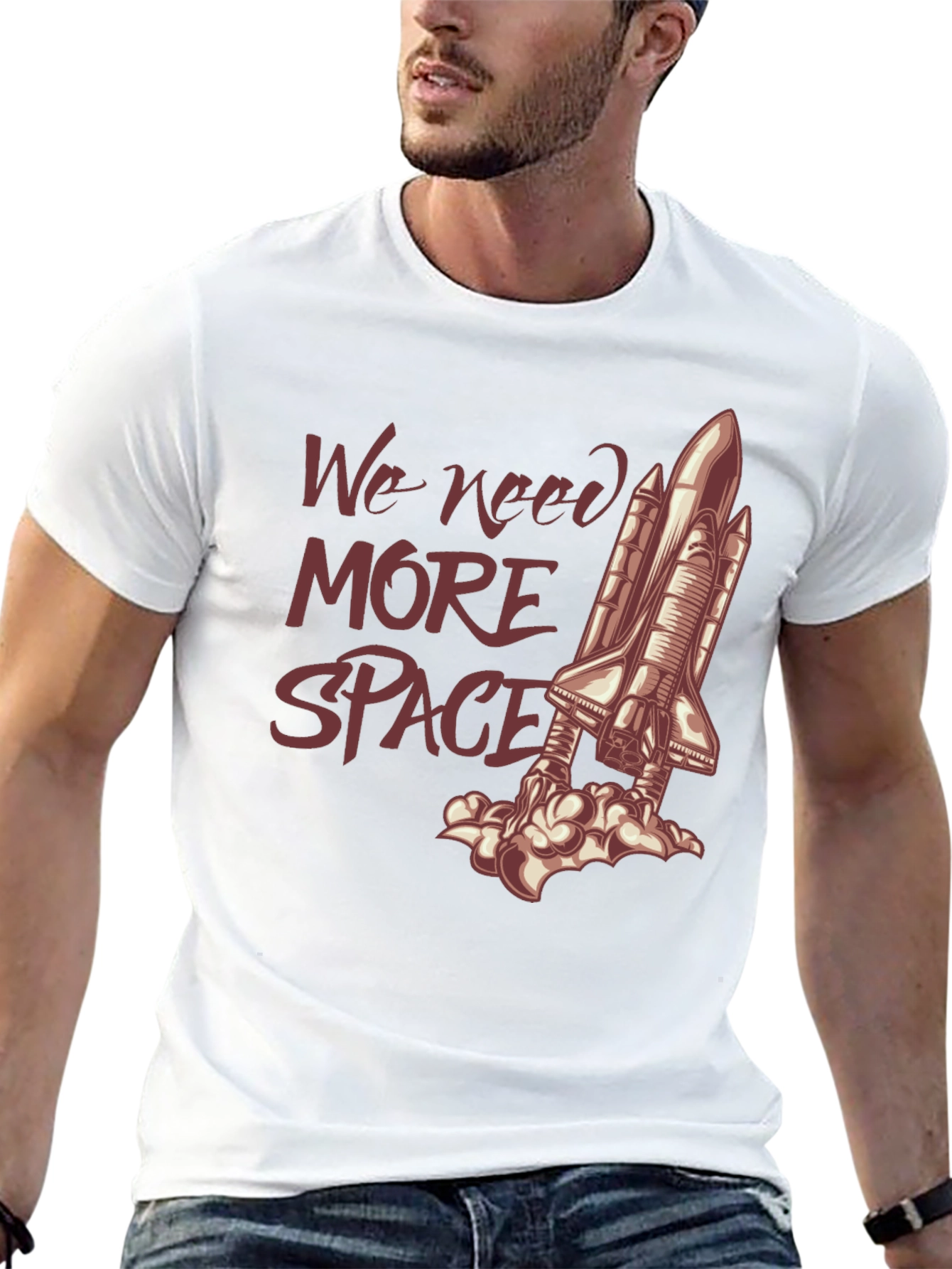 We Need More Space Graphic Tee