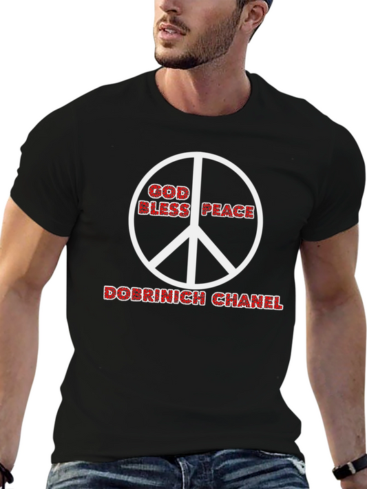God Bless Peace Graphic T-Shirt