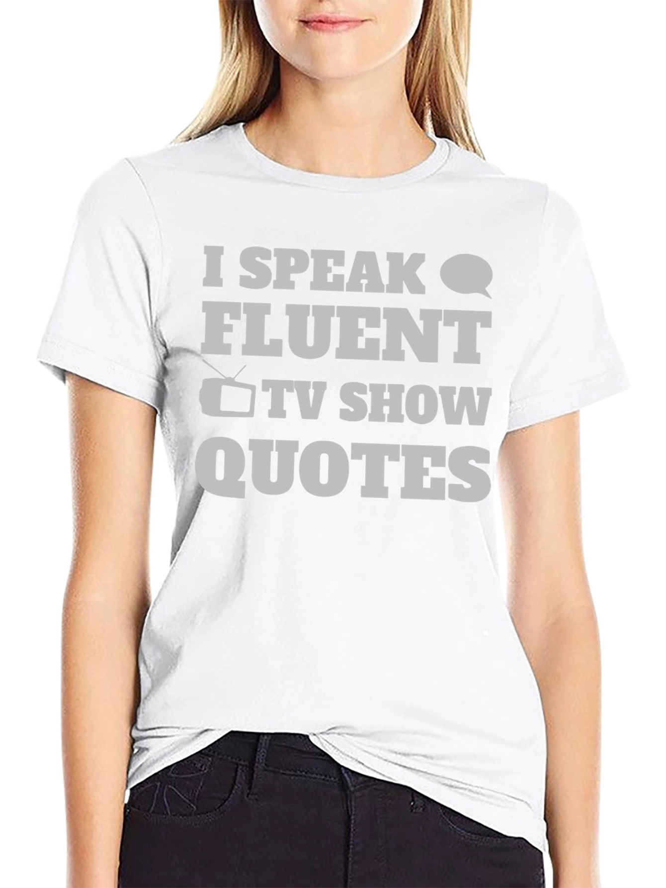 Fluent TV Show Quotes Graphic Tee
