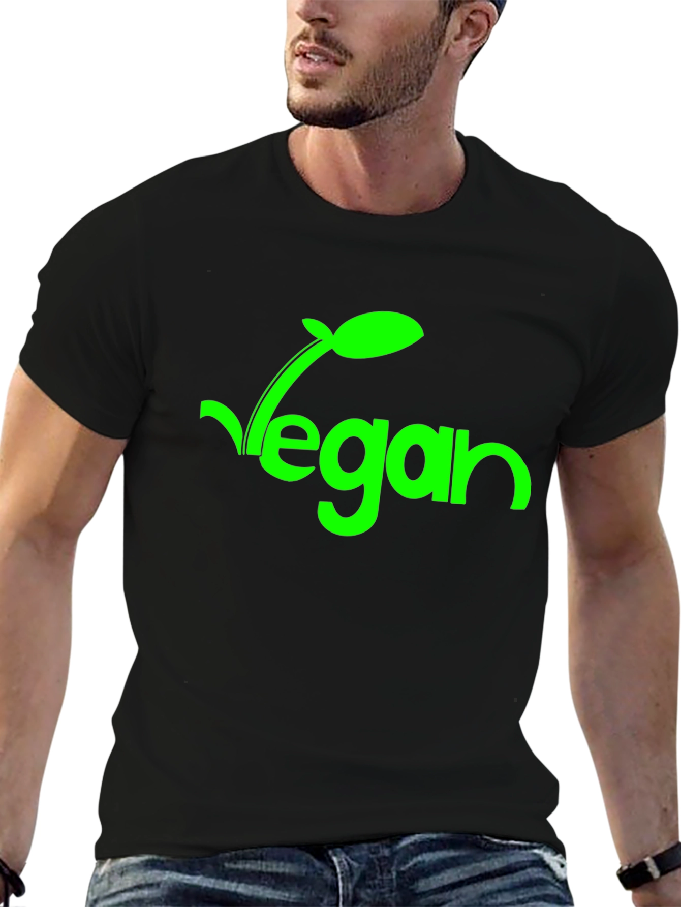 Vegan Graphic Tee - Plant-Based Lifestyle Shirt