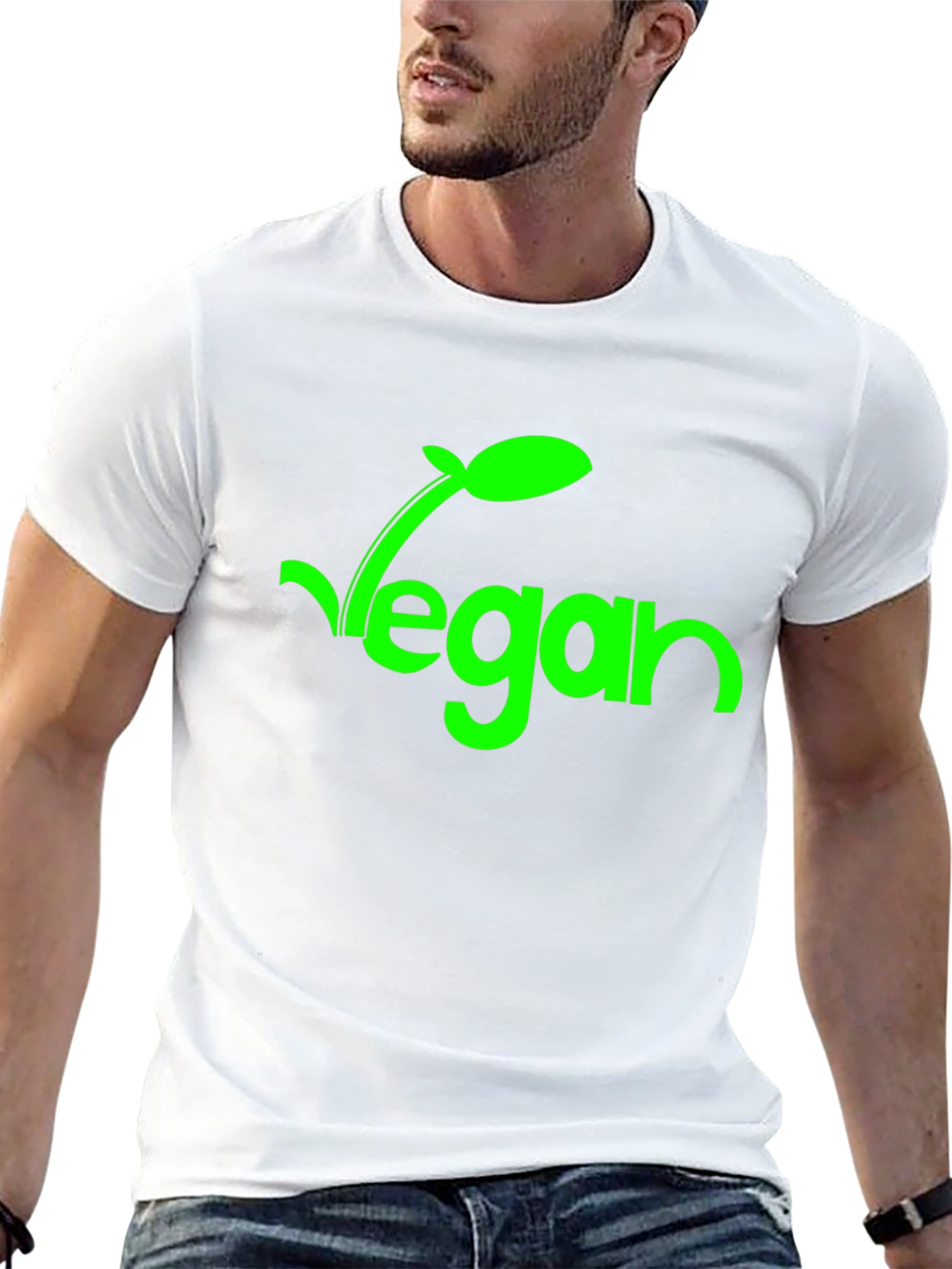 Vegan Graphic Tee - Plant-Based Lifestyle Shirt