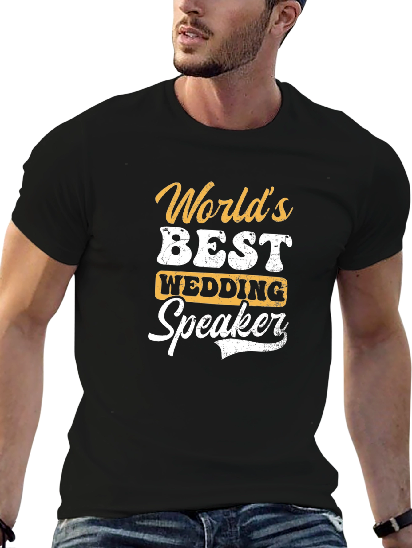 Worlds Best Wedding Speaker T-Shirt