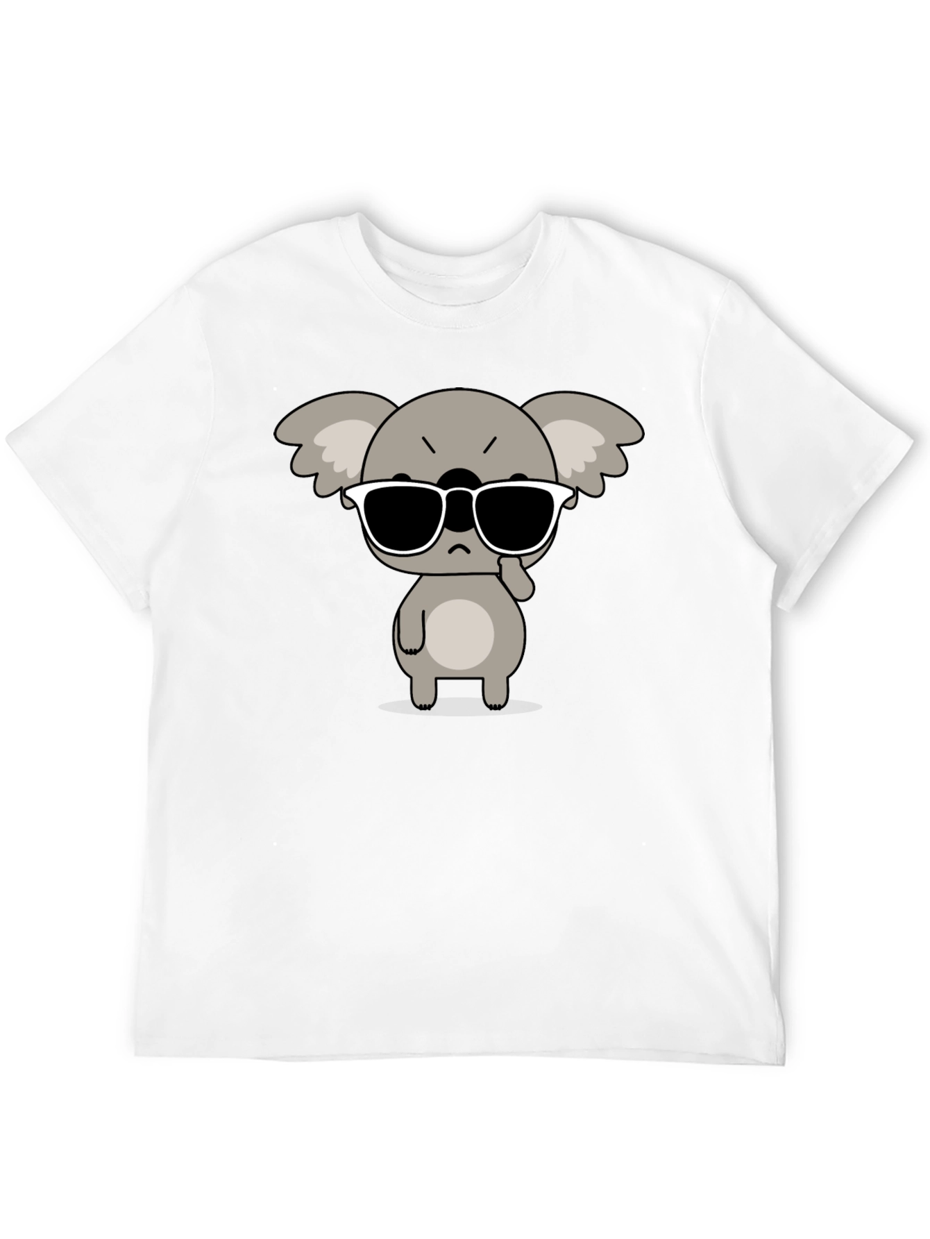 Cool Koala Tee - Mens Black Graphic T-Shirt