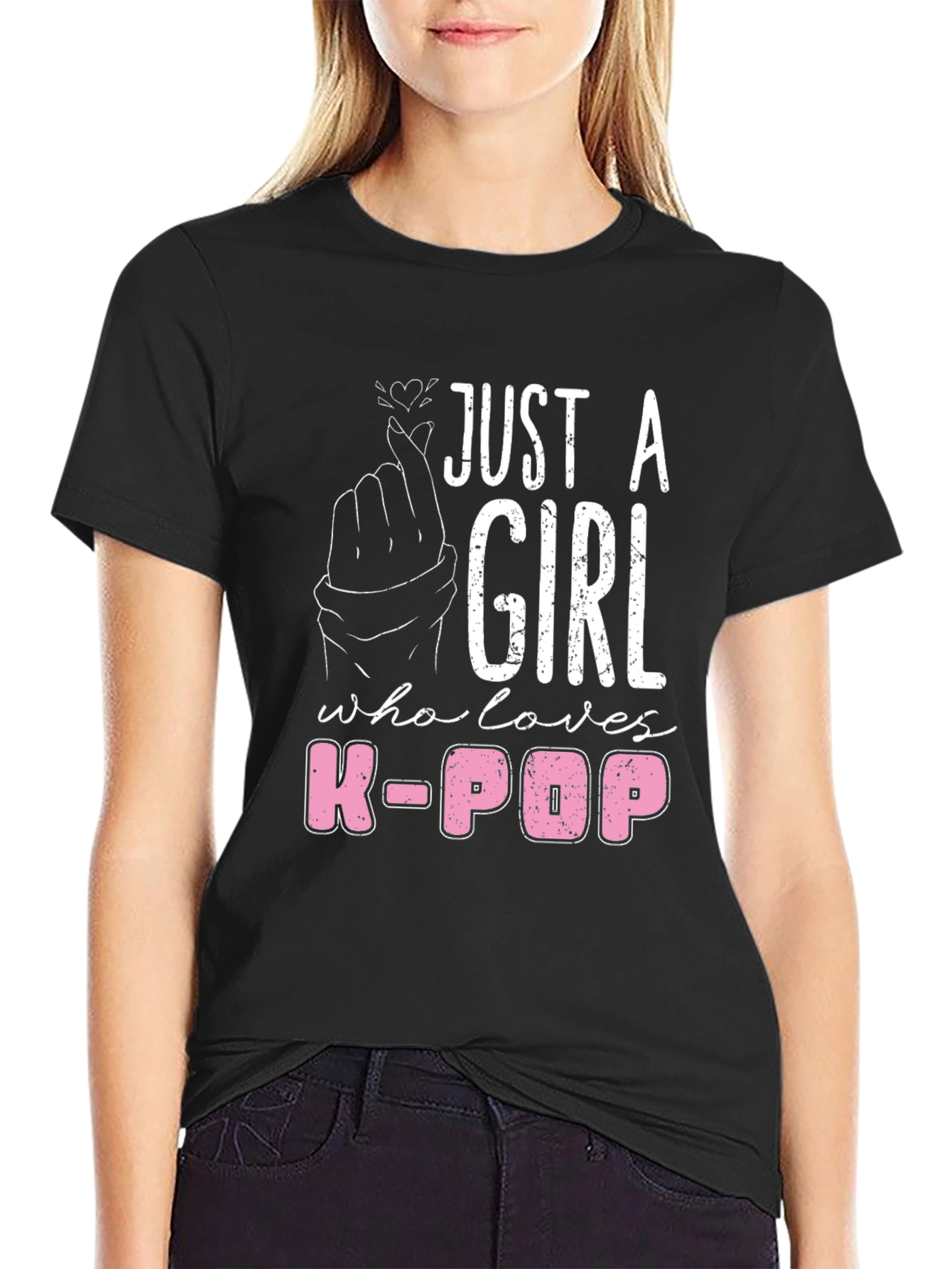 Just A Girl Who Loves K-Pop T-Shirt