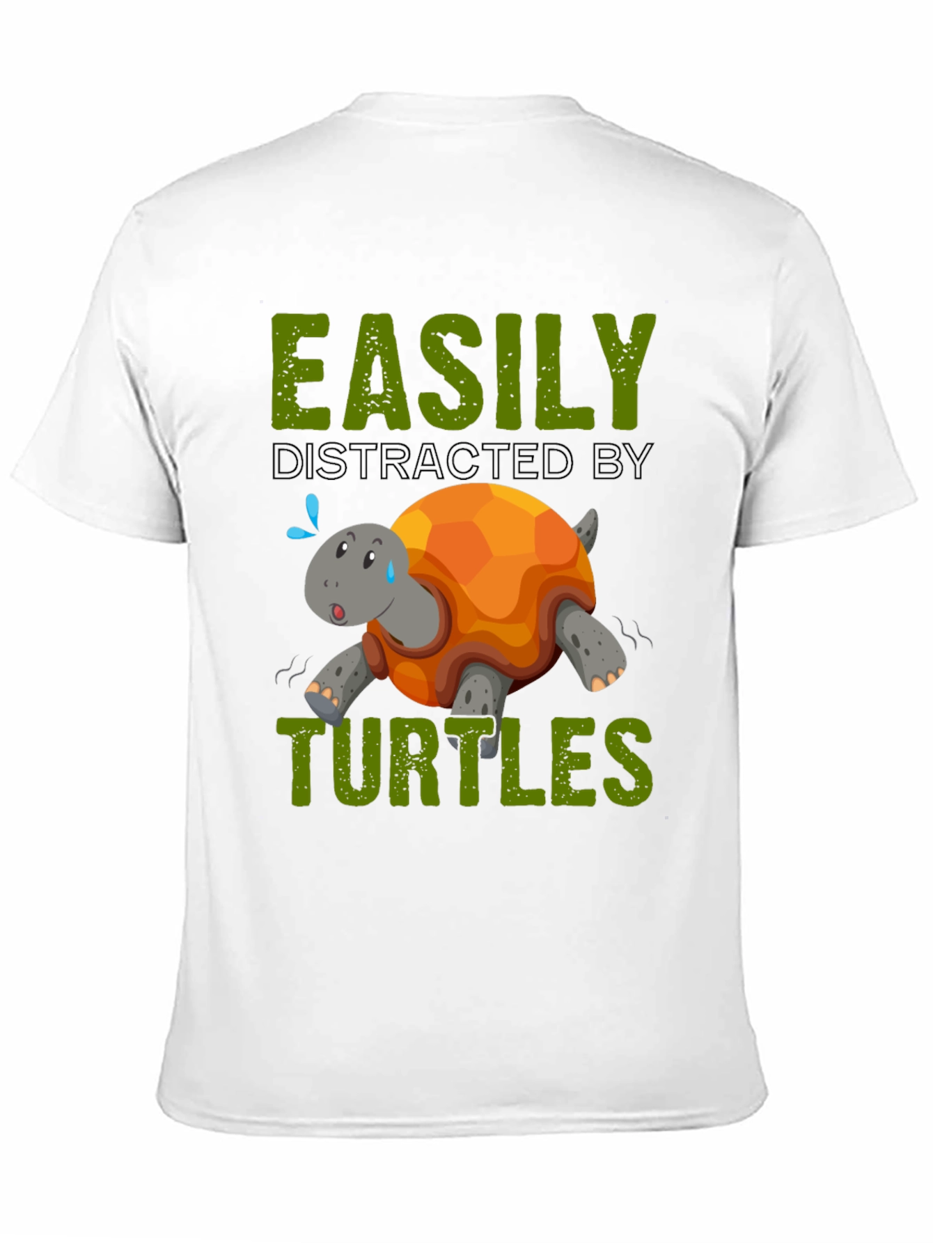 Easily Distracted By Turtles Graphic T-Shirt