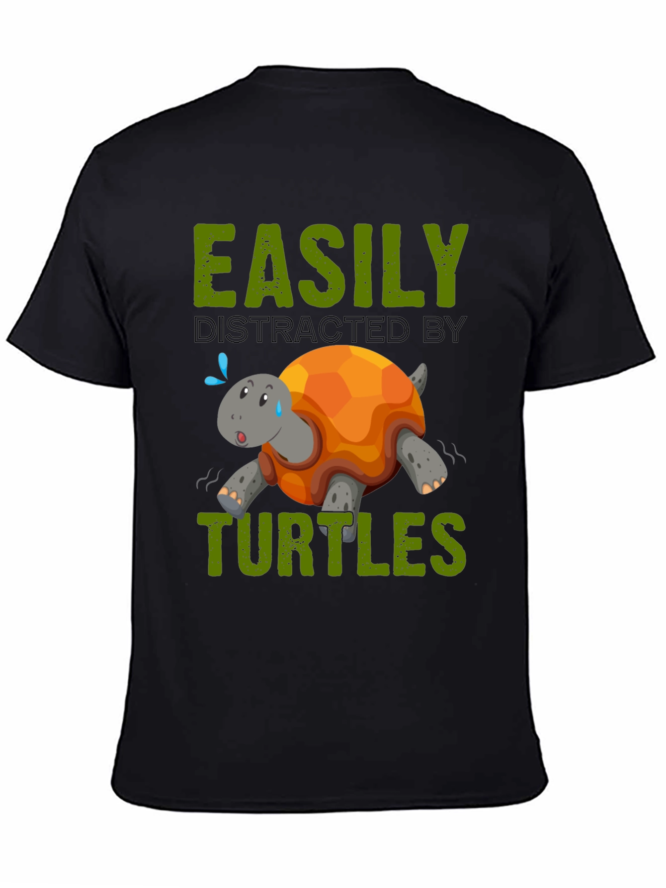Easily Distracted By Turtles Graphic T-Shirt