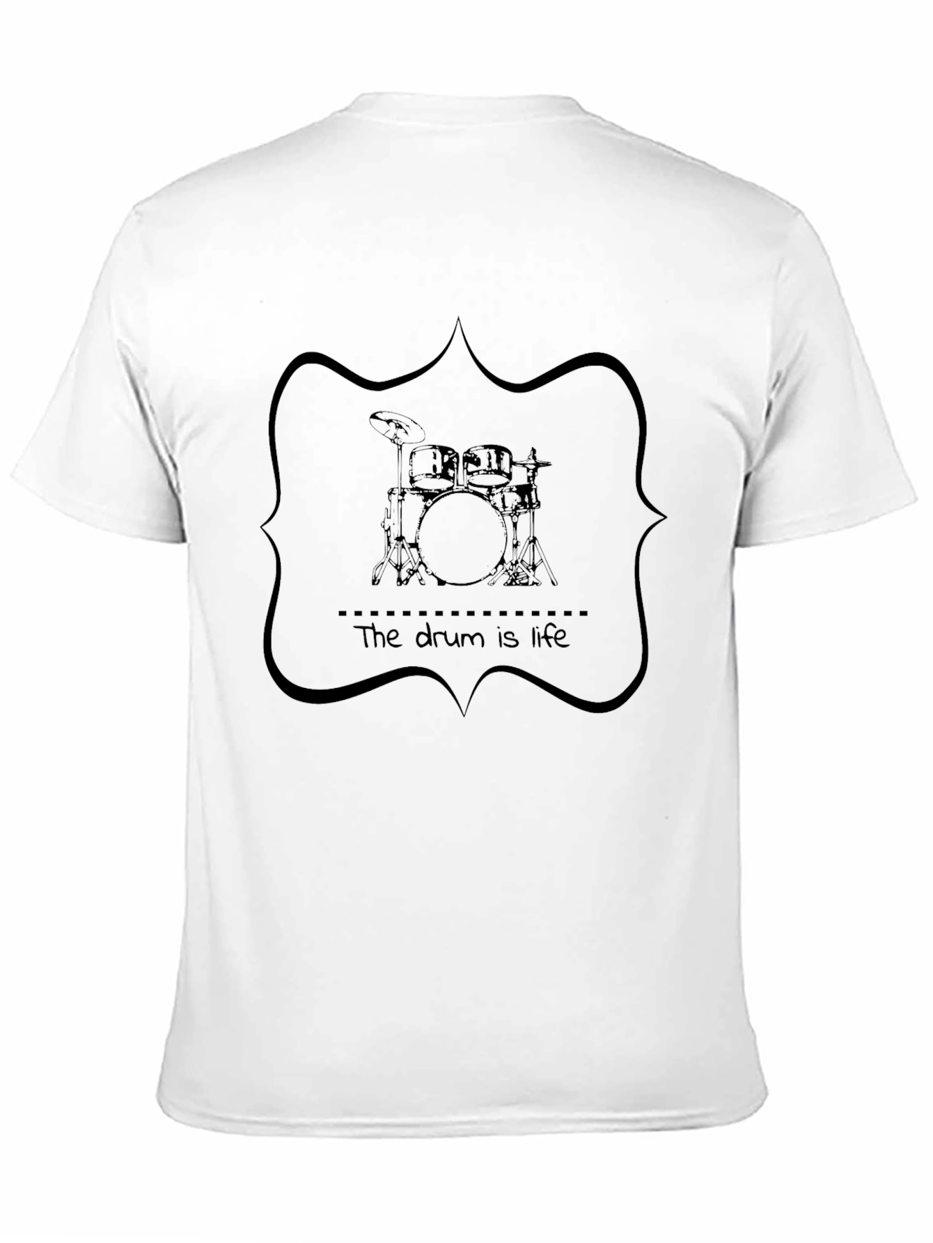 The Drum Is Life - Black T-Shirt