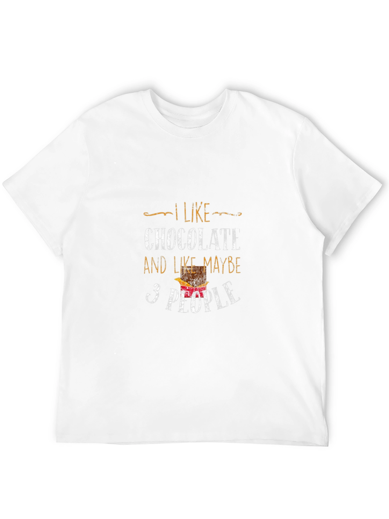 Chocolate Lover Graphic Tee - Funny Sarcastic Shirt