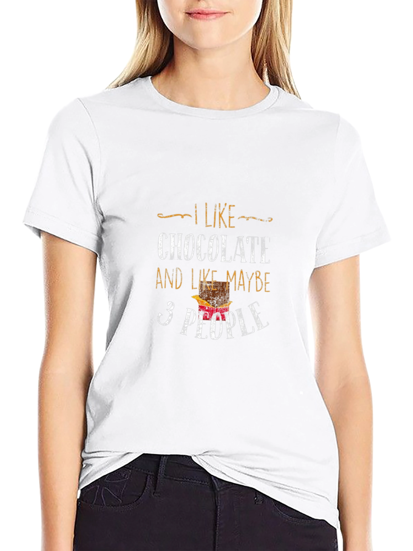Chocolate Lover Graphic Tee - Funny Sarcastic Shirt