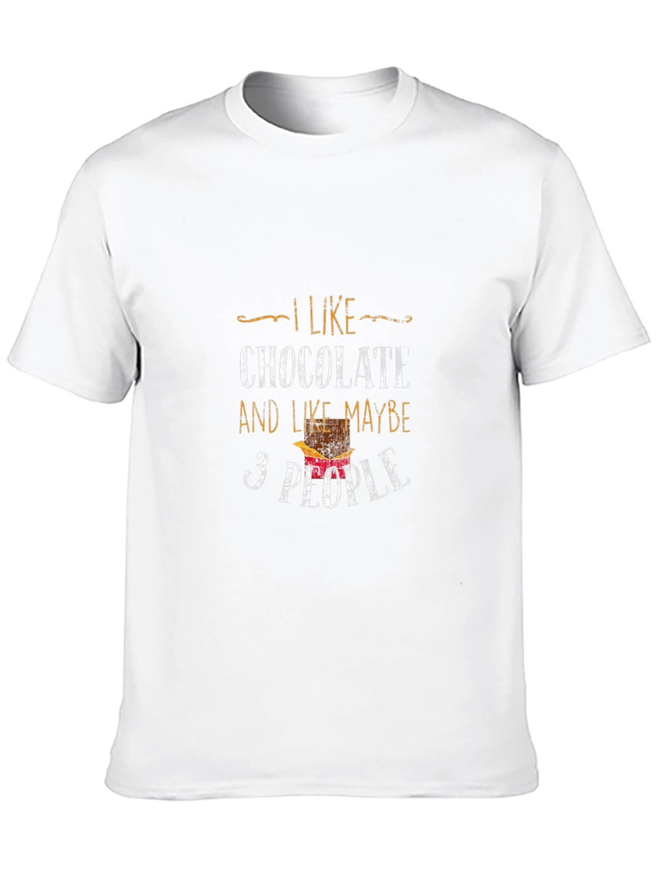 Chocolate Lover Graphic Tee - Funny Sarcastic Shirt