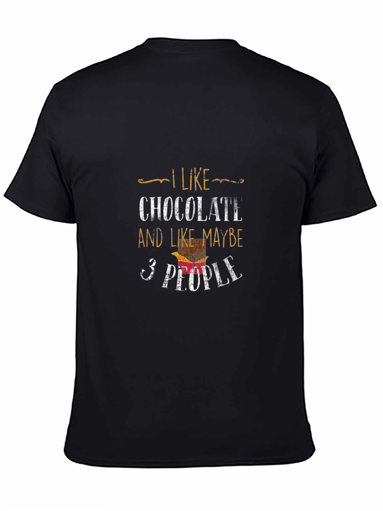 Chocolate Lover Graphic Tee - Funny Sarcastic Shirt