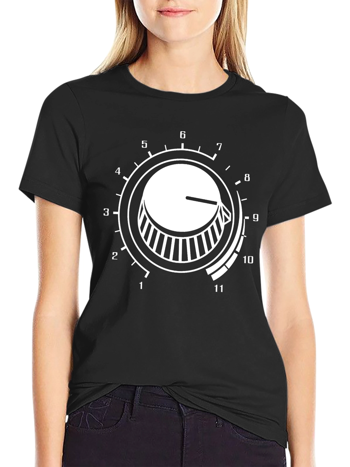 Volume Knob T-Shirt - Crank it to 11!