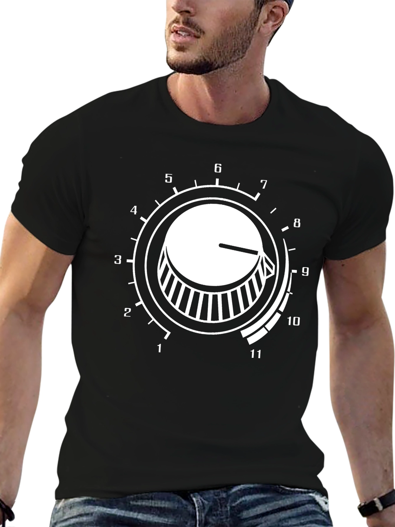 Volume Knob T-Shirt - Crank it to 11!