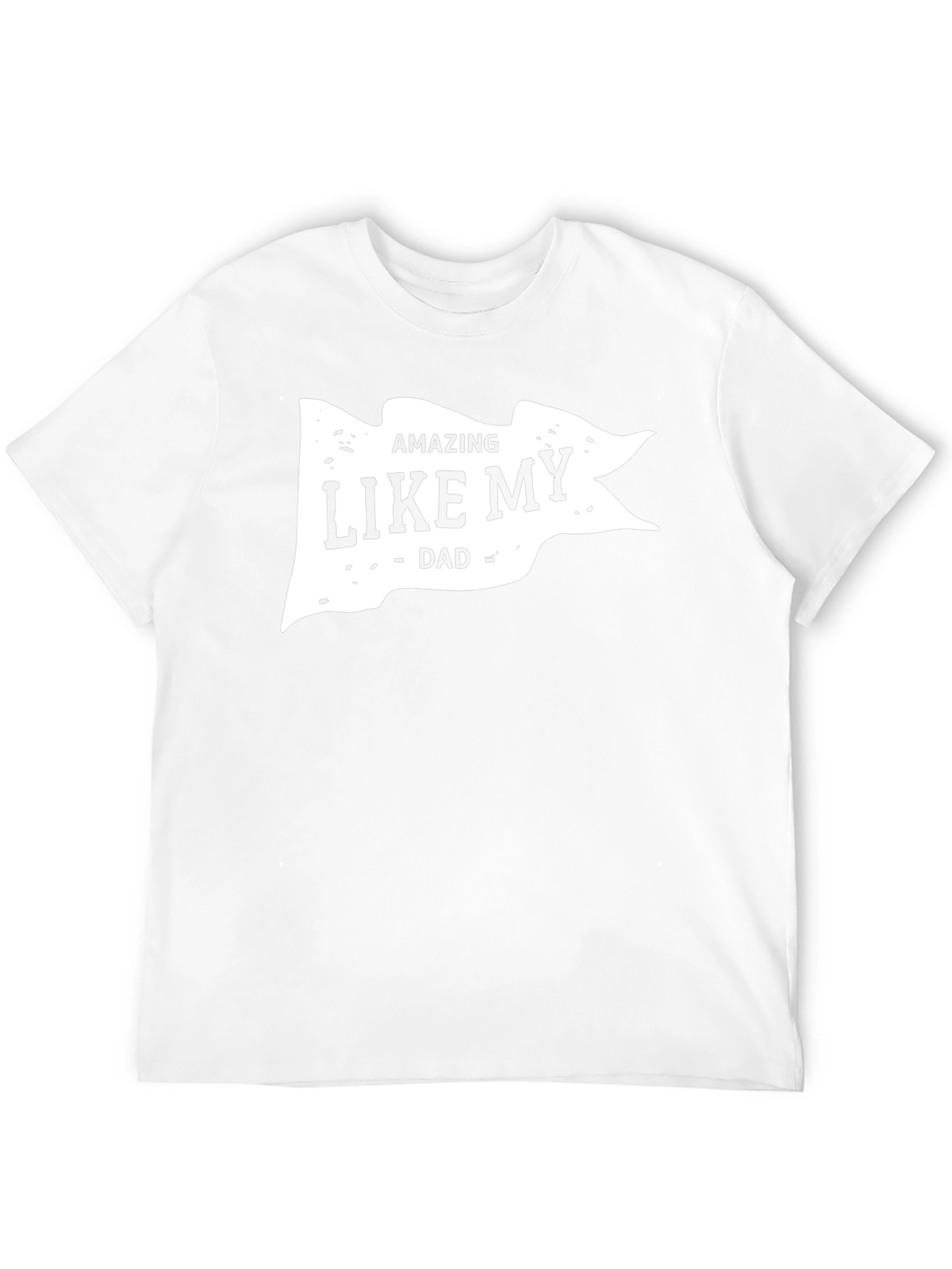 Amazing Like My Dad Mens Black T-Shirt