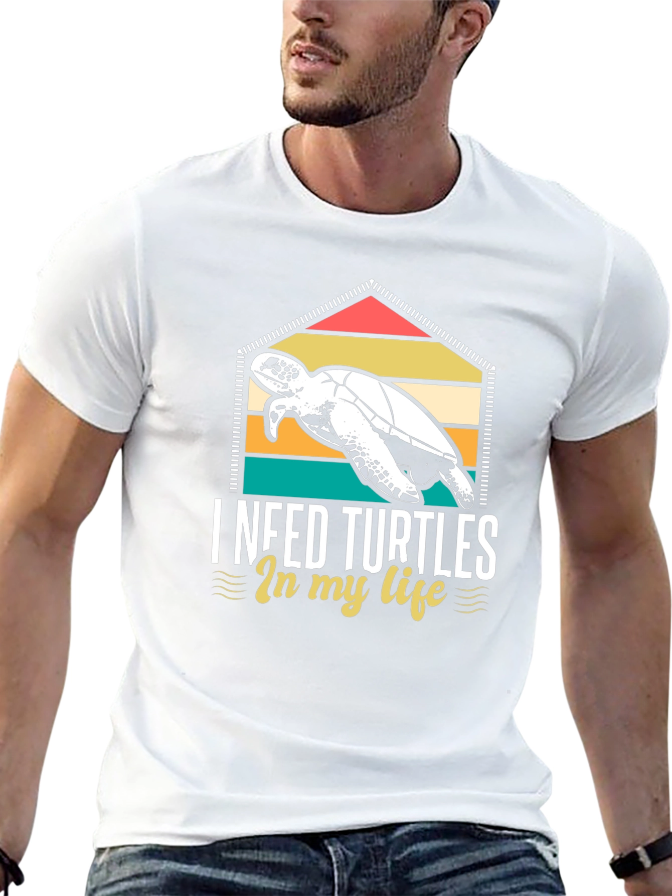 I Need Turtles in my Life Graphic Tee