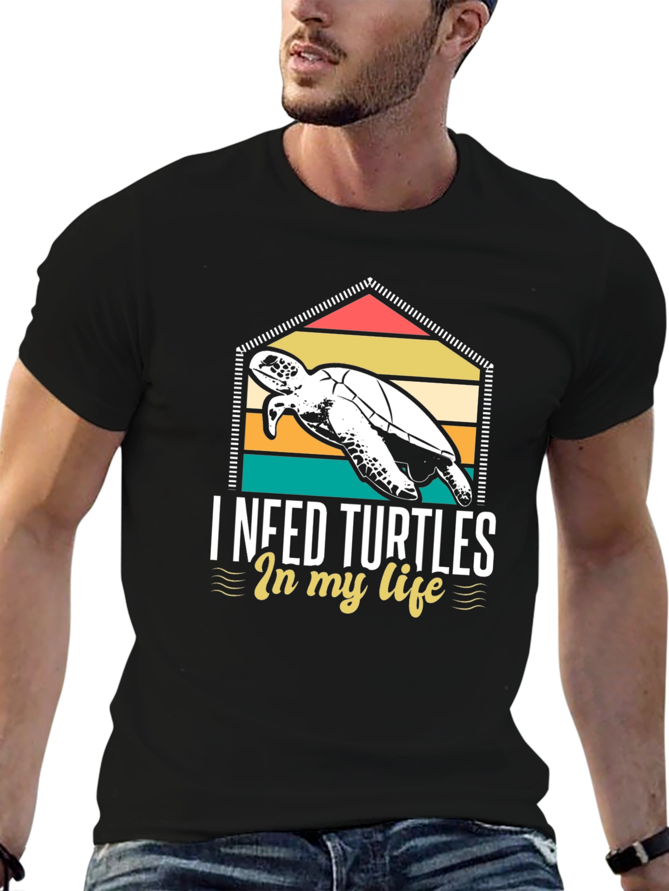 I Need Turtles in my Life Graphic Tee