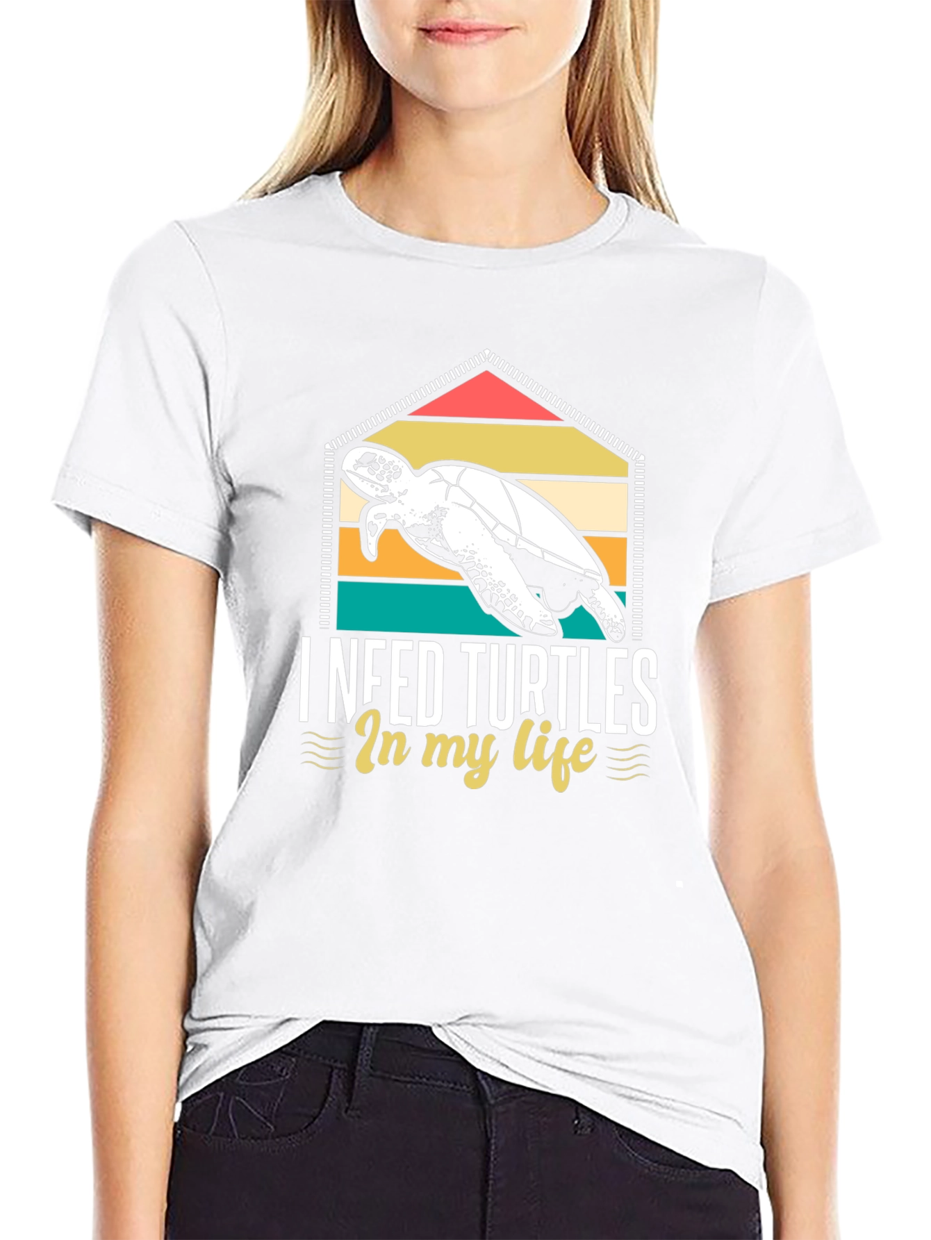 I Need Turtles in my Life Graphic Tee