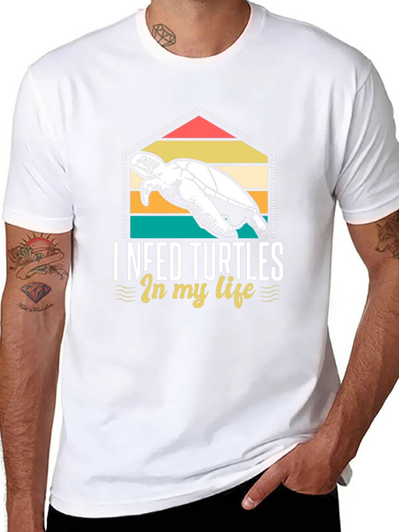 I Need Turtles in my Life Graphic Tee