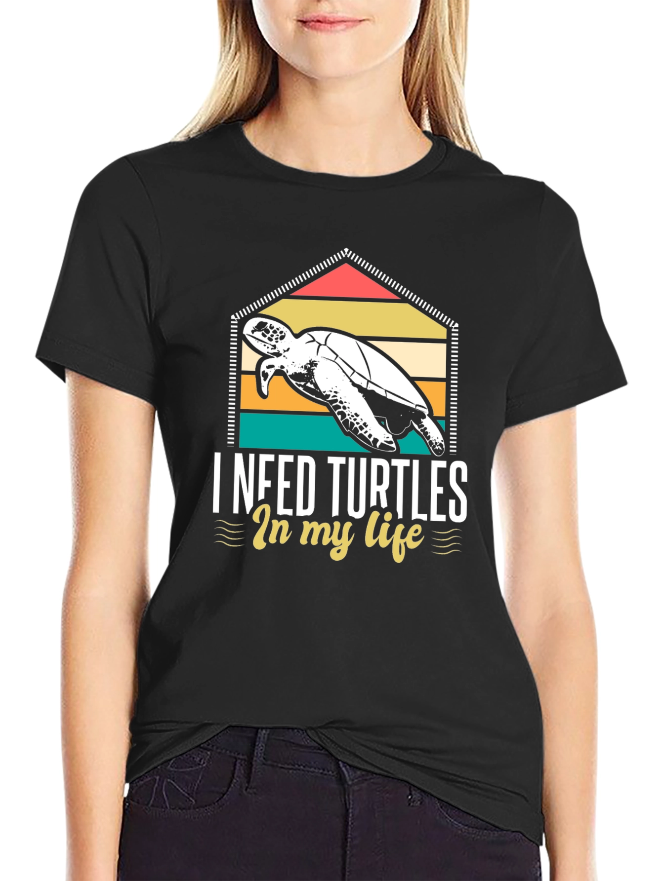 I Need Turtles in my Life Graphic Tee