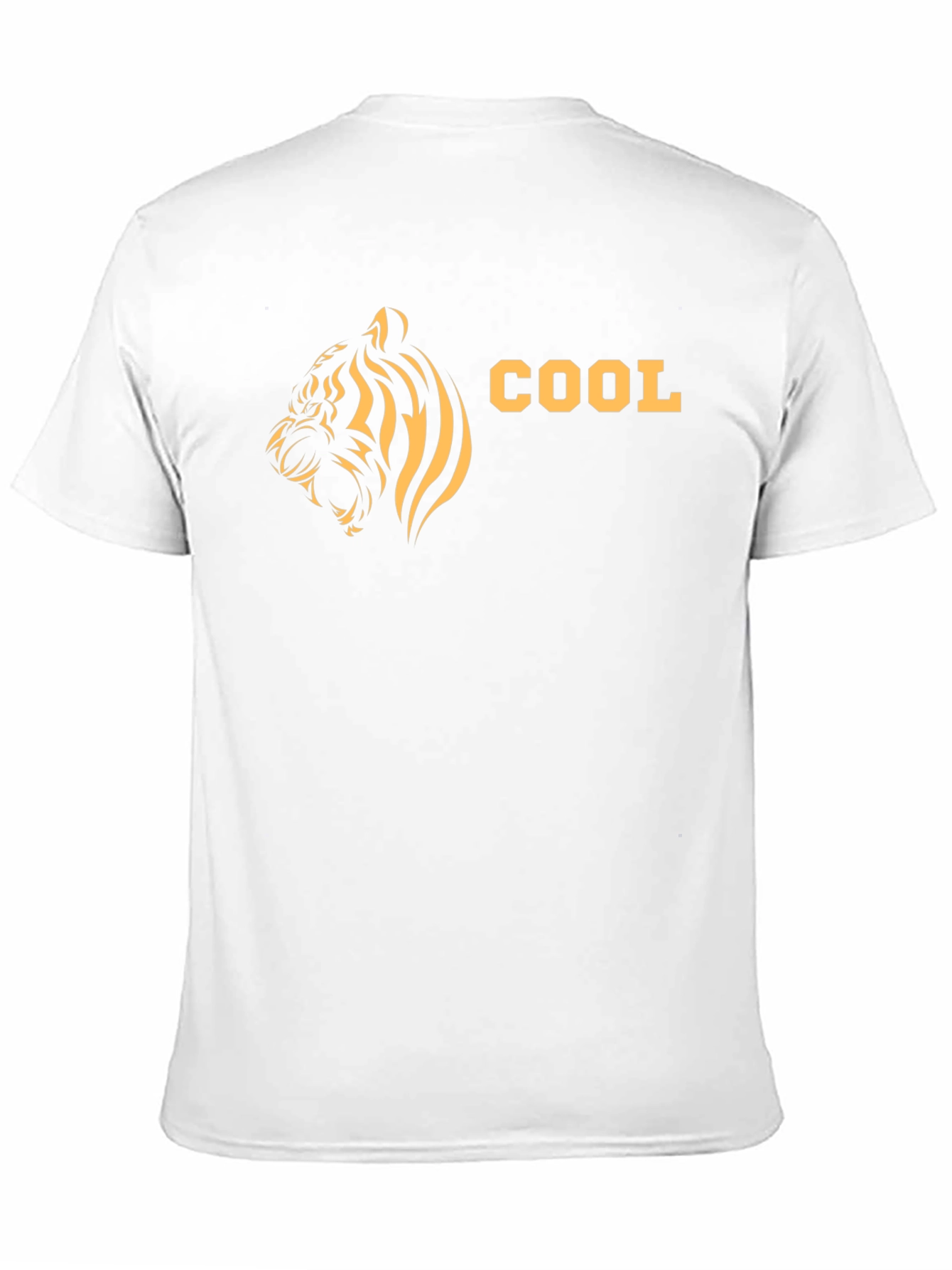 Cool Tiger Graphic T-Shirt - Mens Black Tee