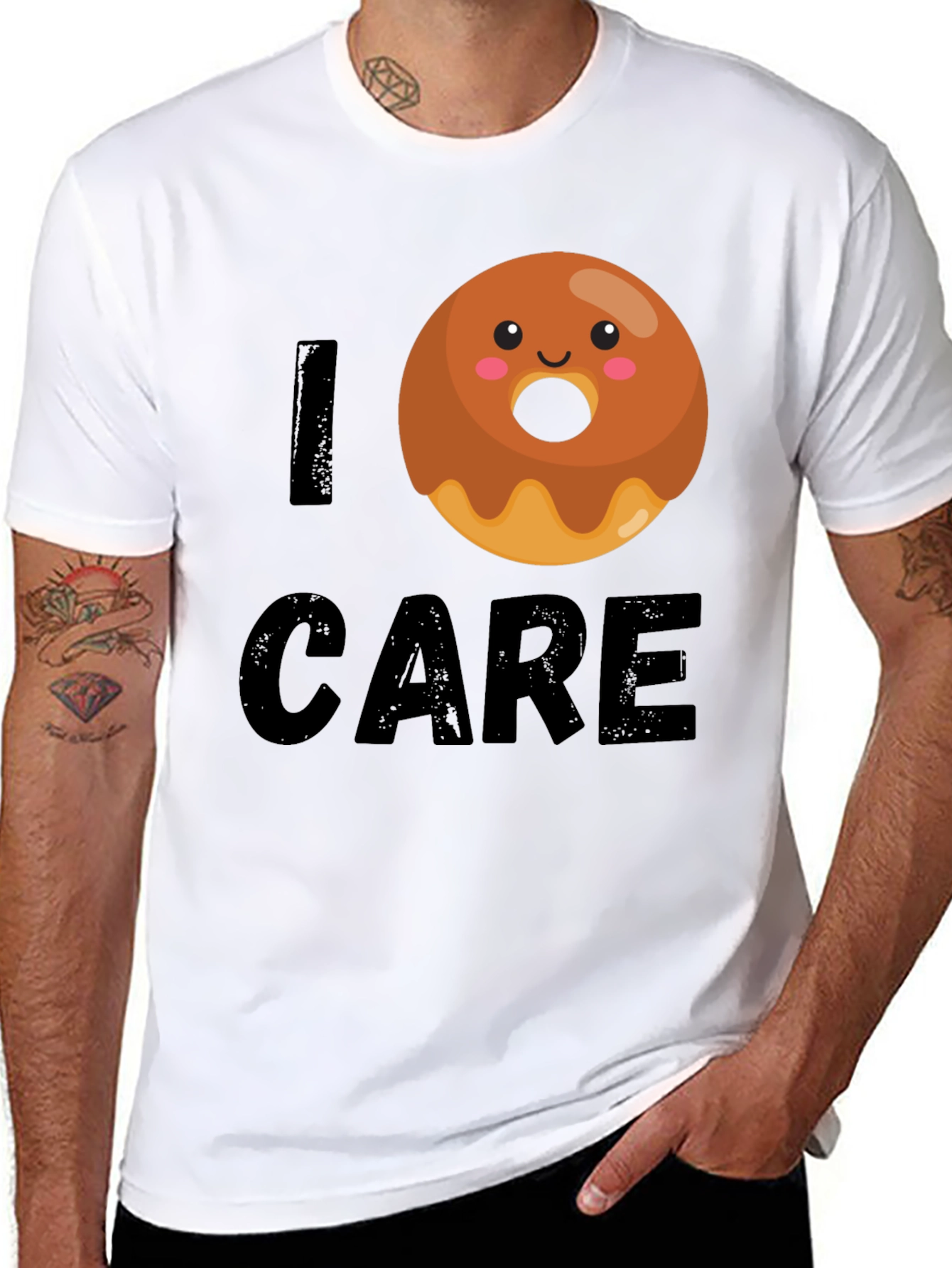 I Donut Care Graphic Tee