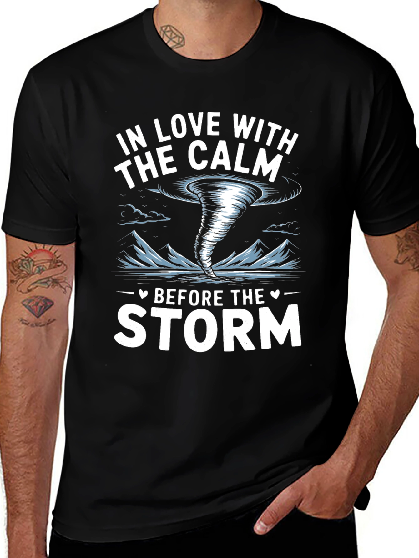 Calm Before The Storm Graphic Tee