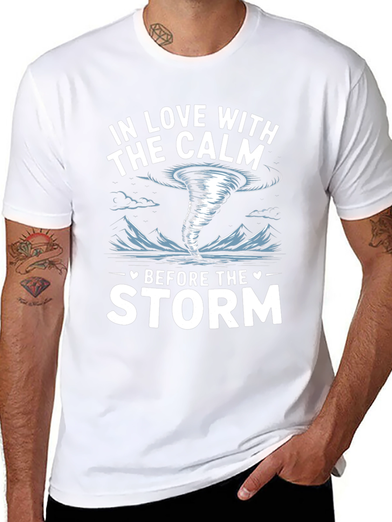 Calm Before The Storm Graphic Tee