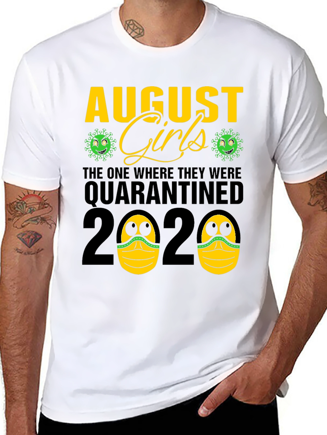 August Girls Quarantined 2020 T-Shirt