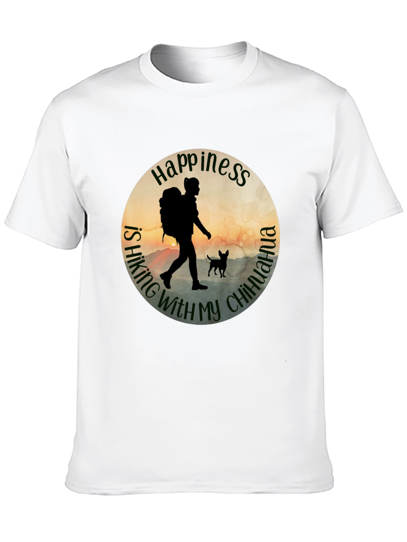 Hiking with Chihuahua T-Shirt