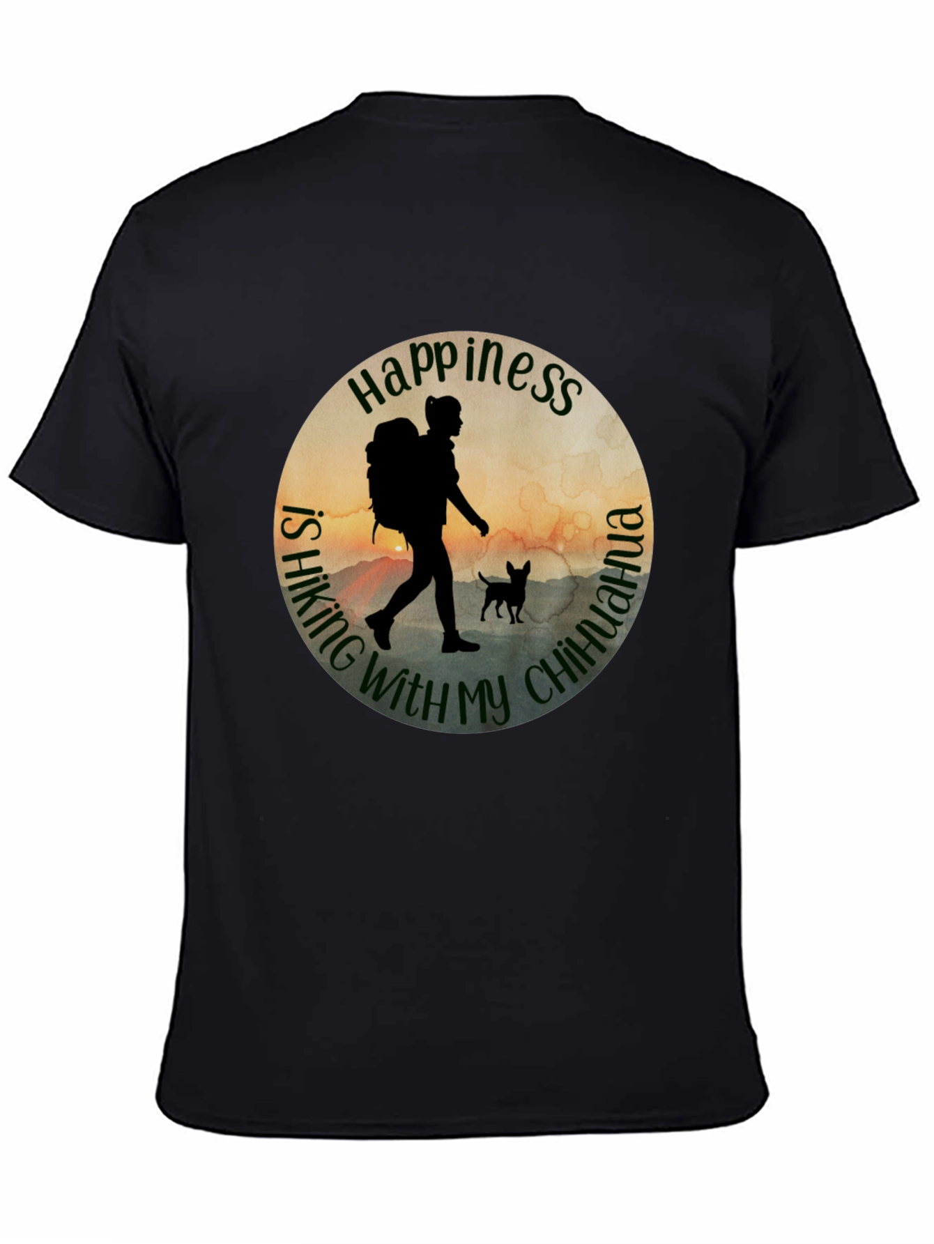 Hiking with Chihuahua T-Shirt