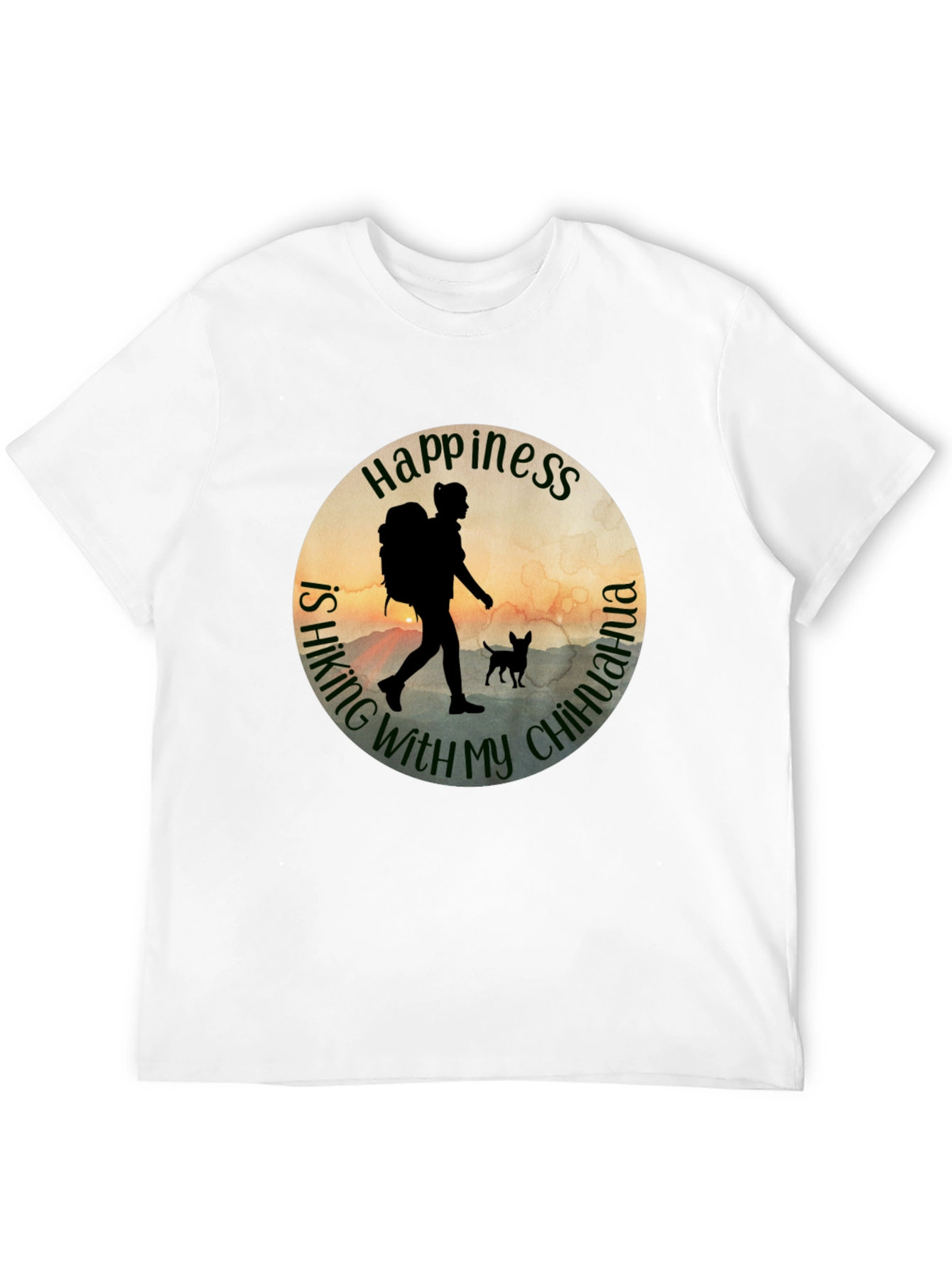 Hiking with Chihuahua T-Shirt