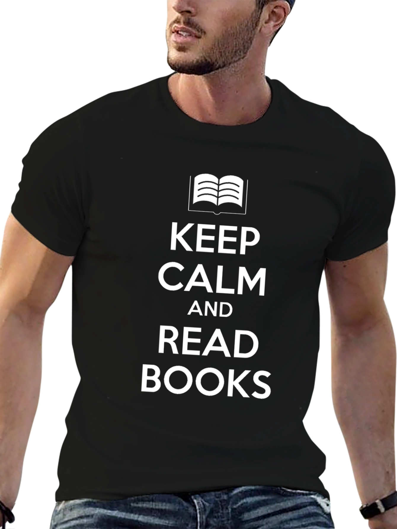 Keep Calm and Read Books T-Shirt