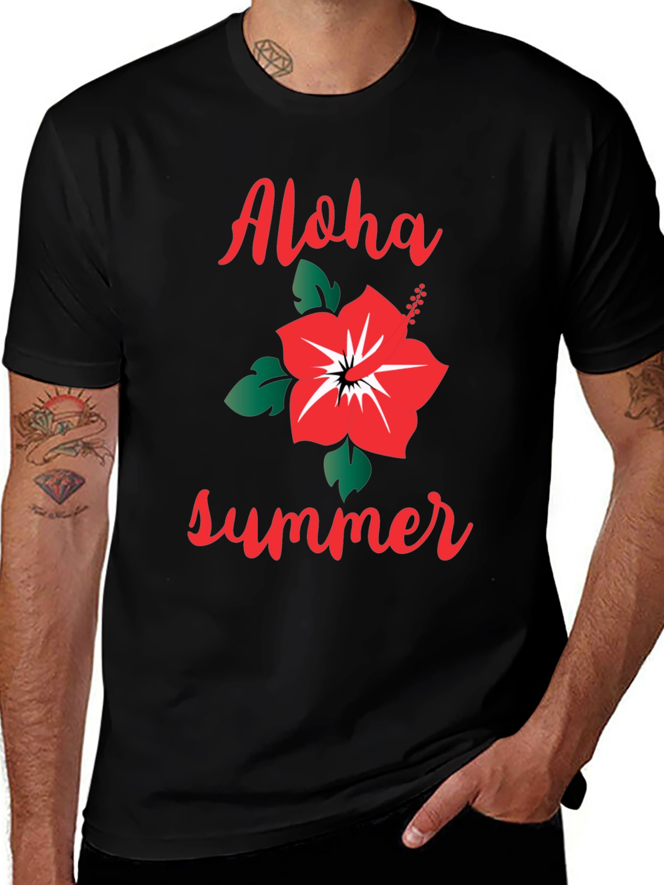 Aloha Summer Graphic T-Shirt