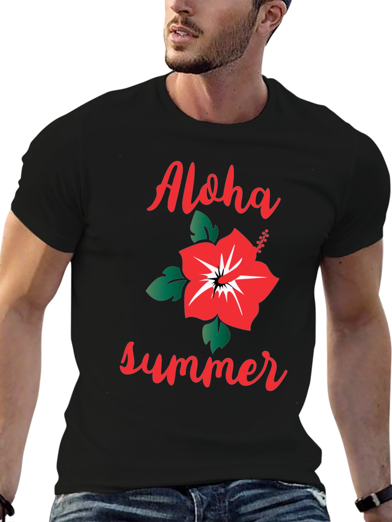 Aloha Summer Graphic T-Shirt
