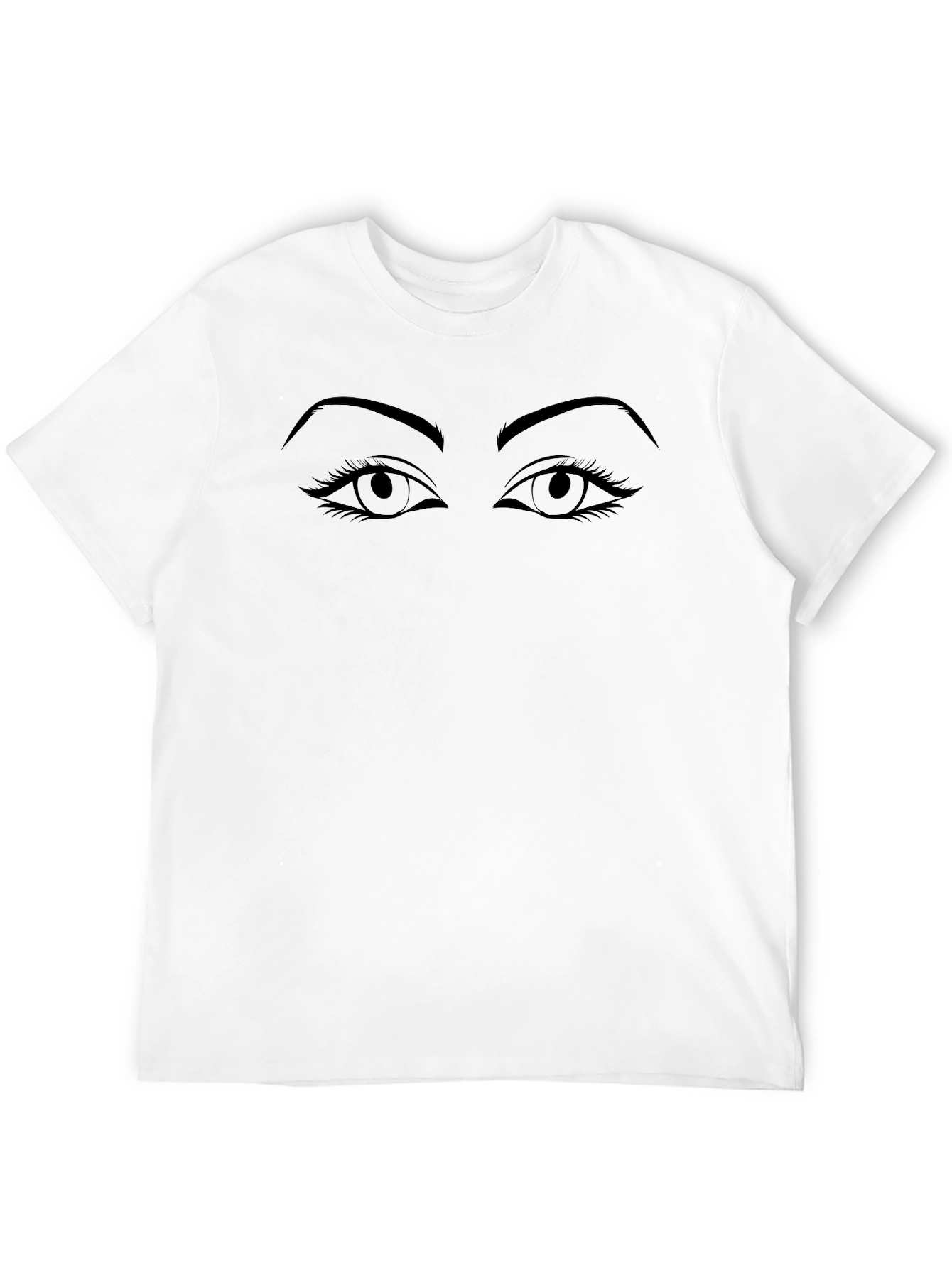 Eyes Graphic T-Shirt - Black Unisex Tee
