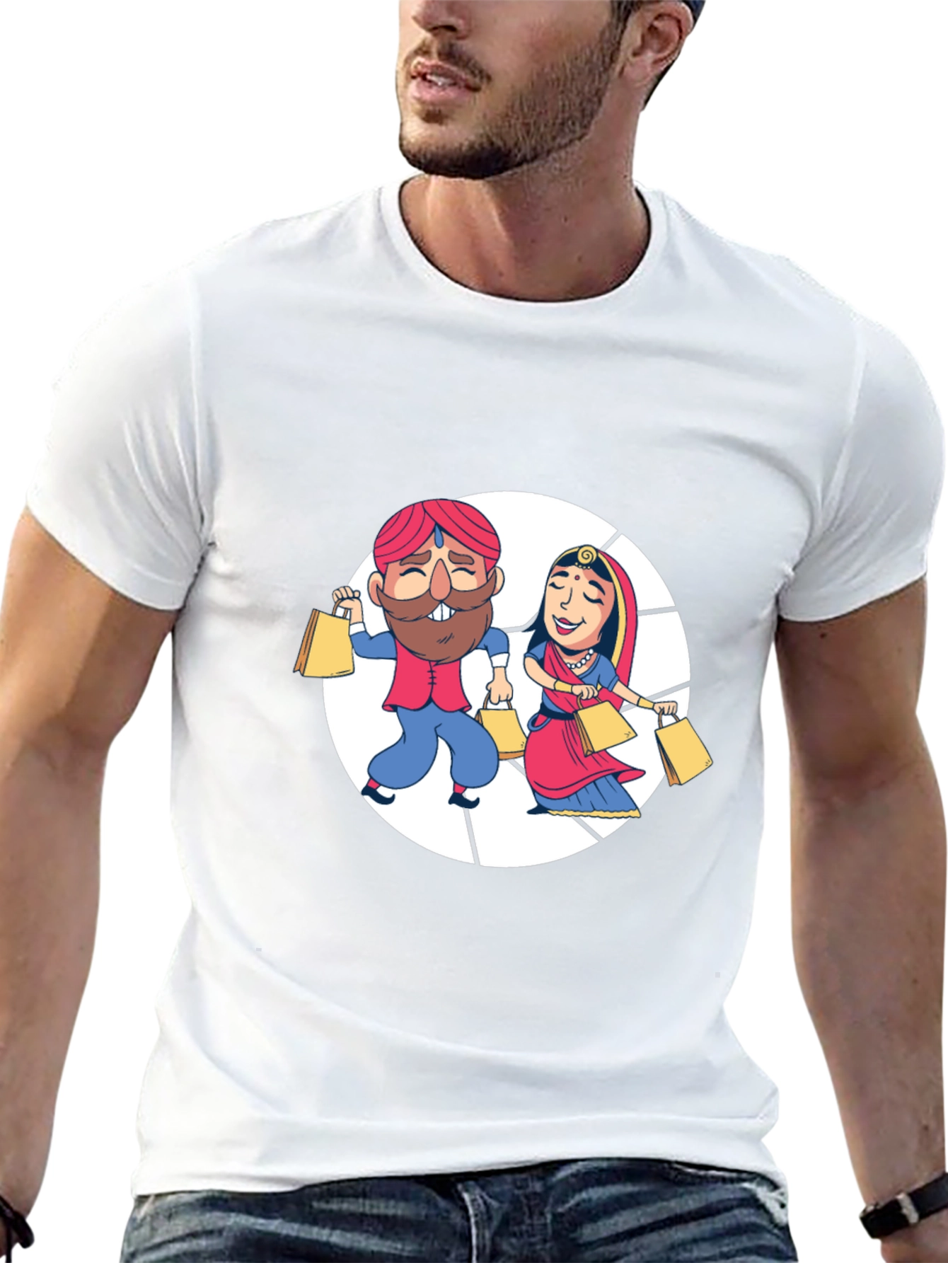 Festive Couple T-Shirt