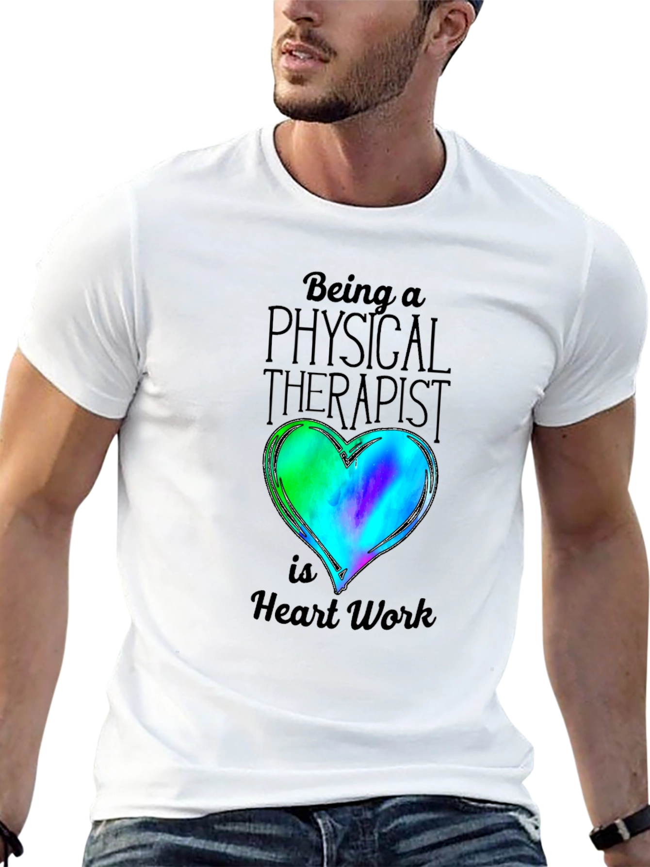 Physical Therapist Heart Work T-Shirt