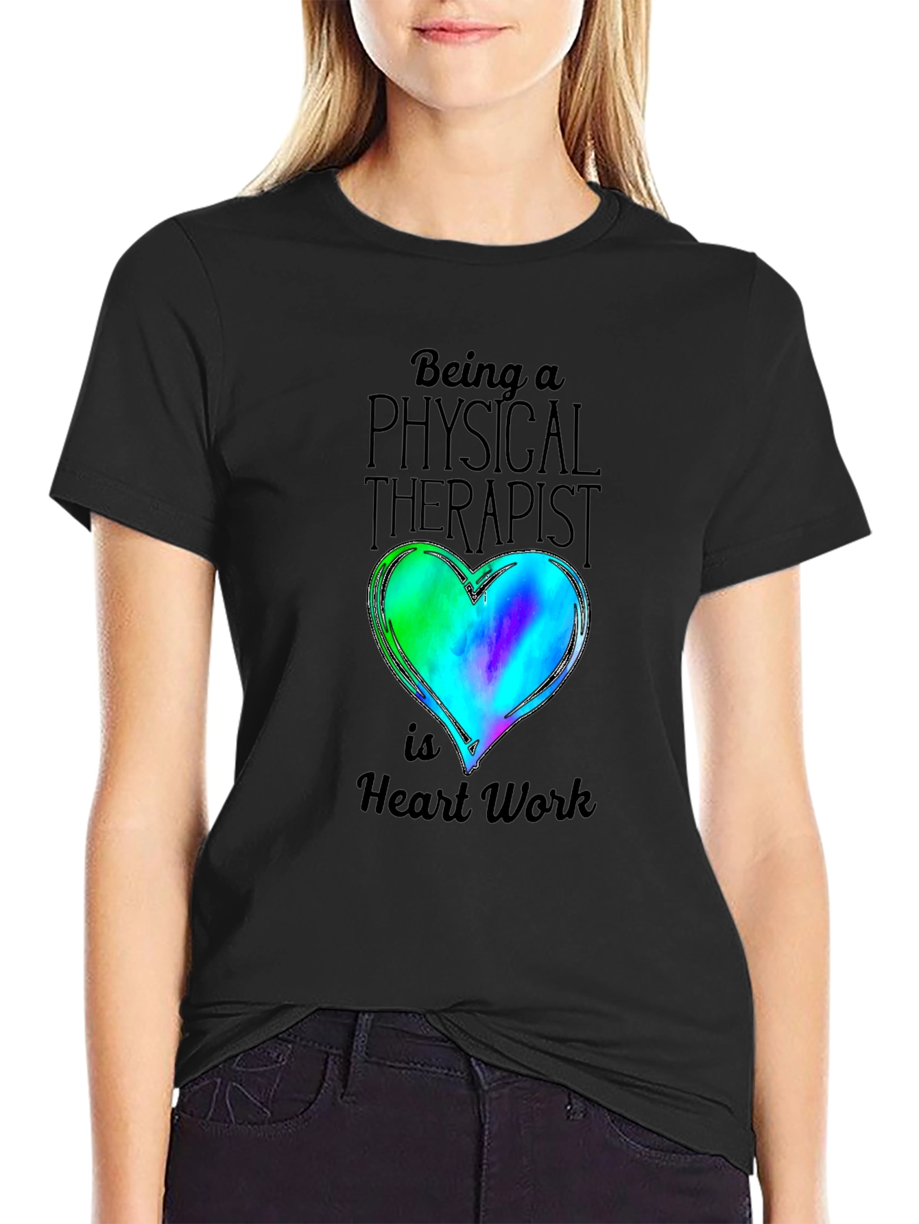 Physical Therapist Heart Work T-Shirt