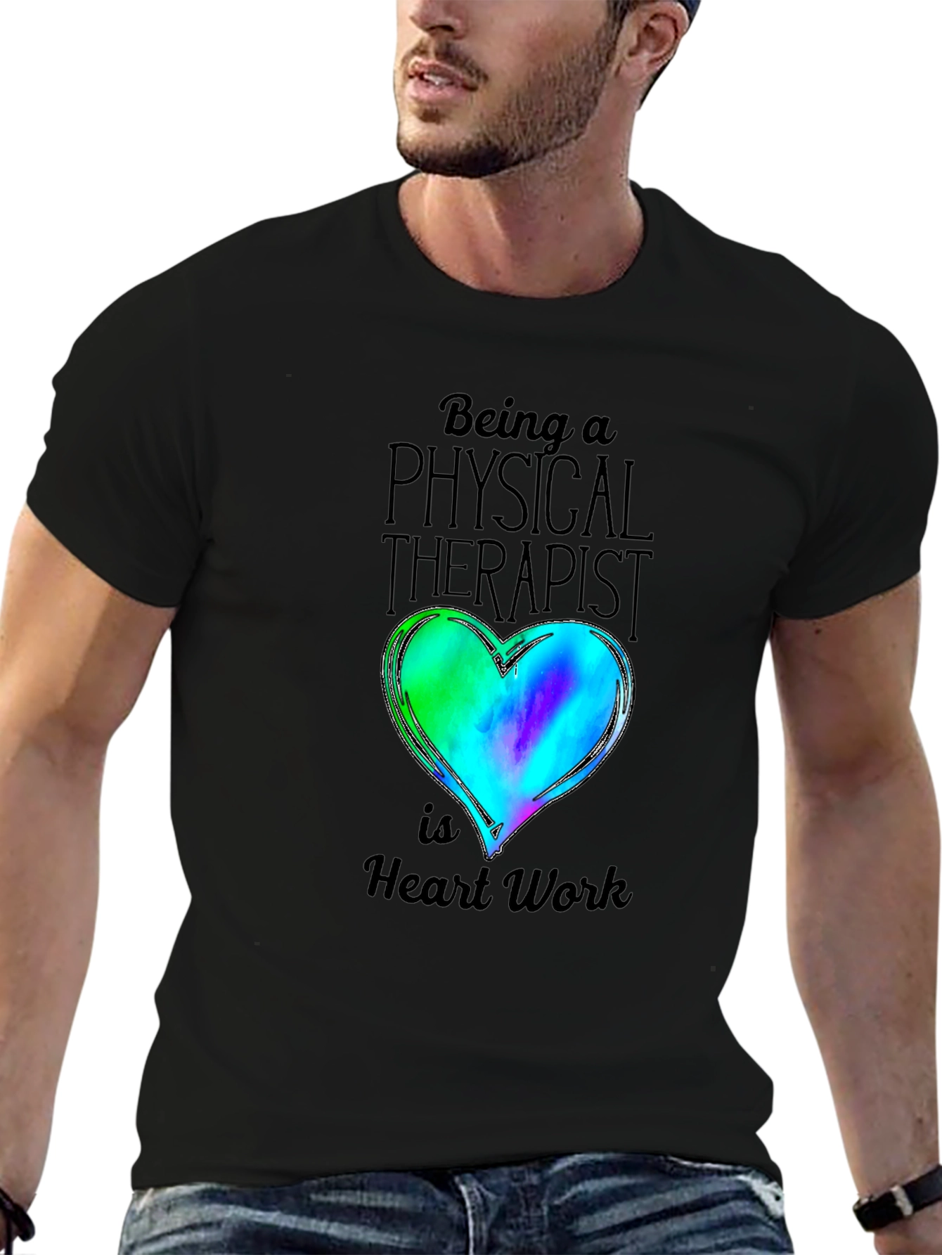 Physical Therapist Heart Work T-Shirt
