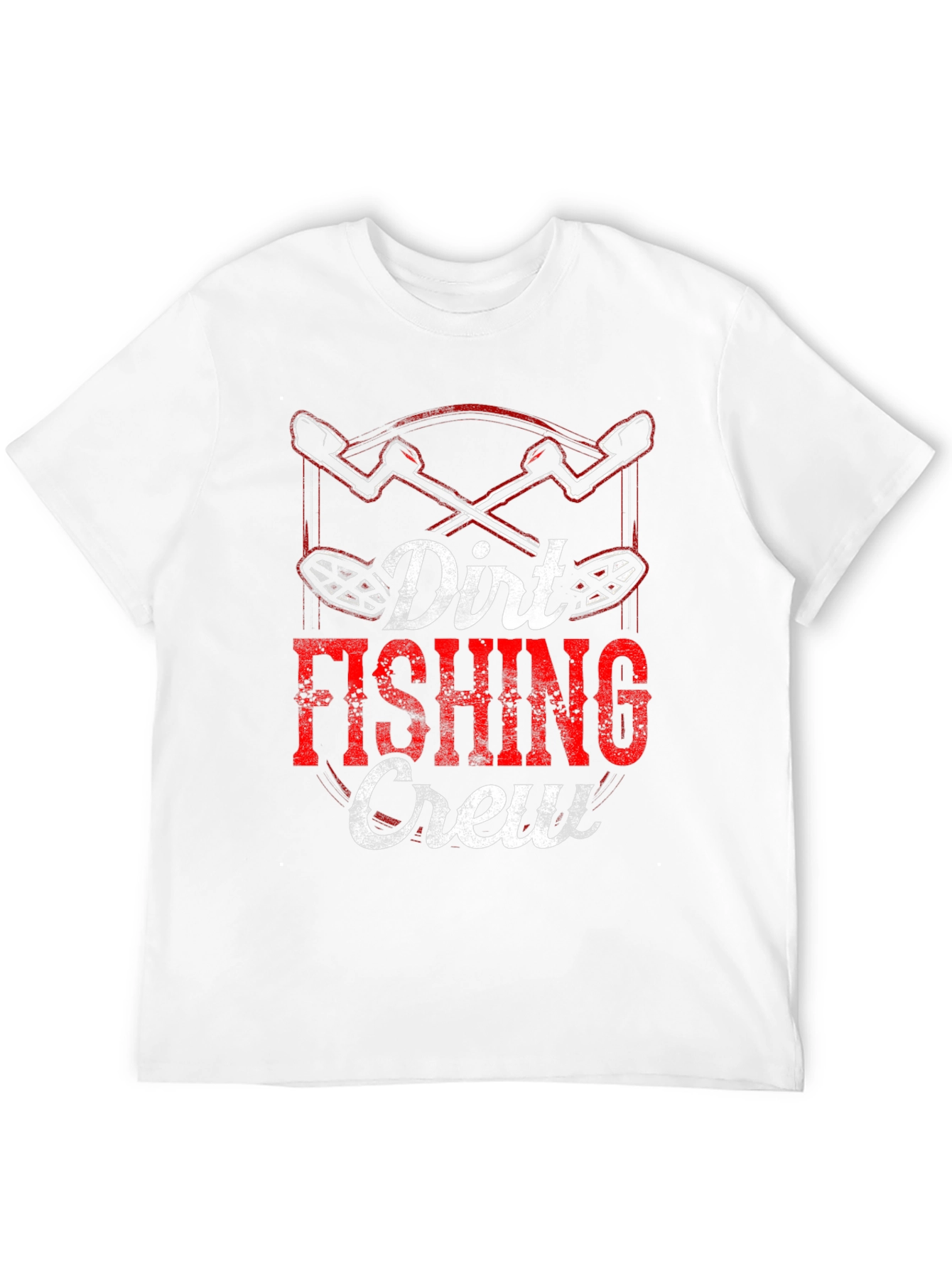 Dirt Fishing Crew Black T-Shirt