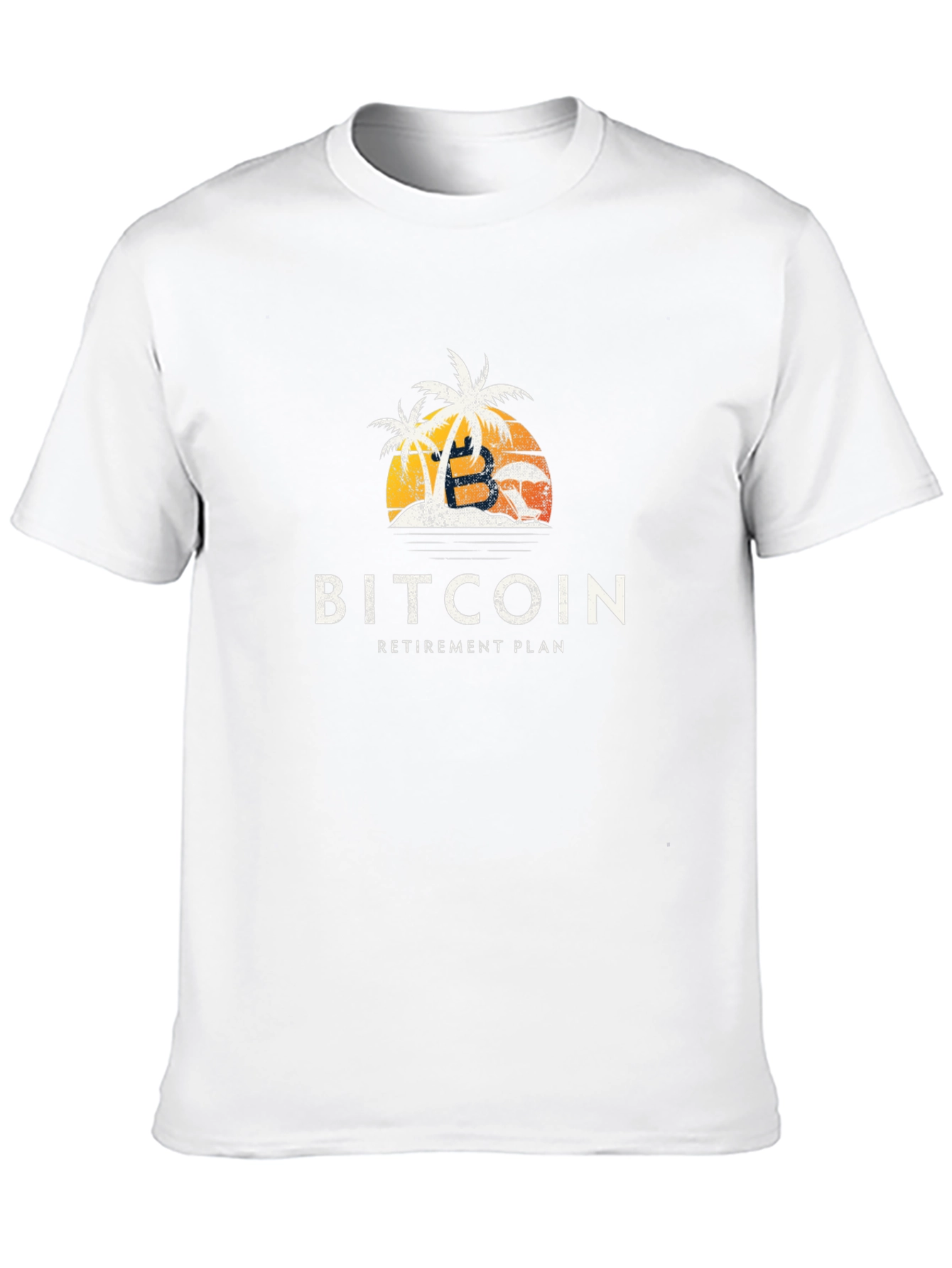 Bitcoin Retirement Plan Black T-Shirt