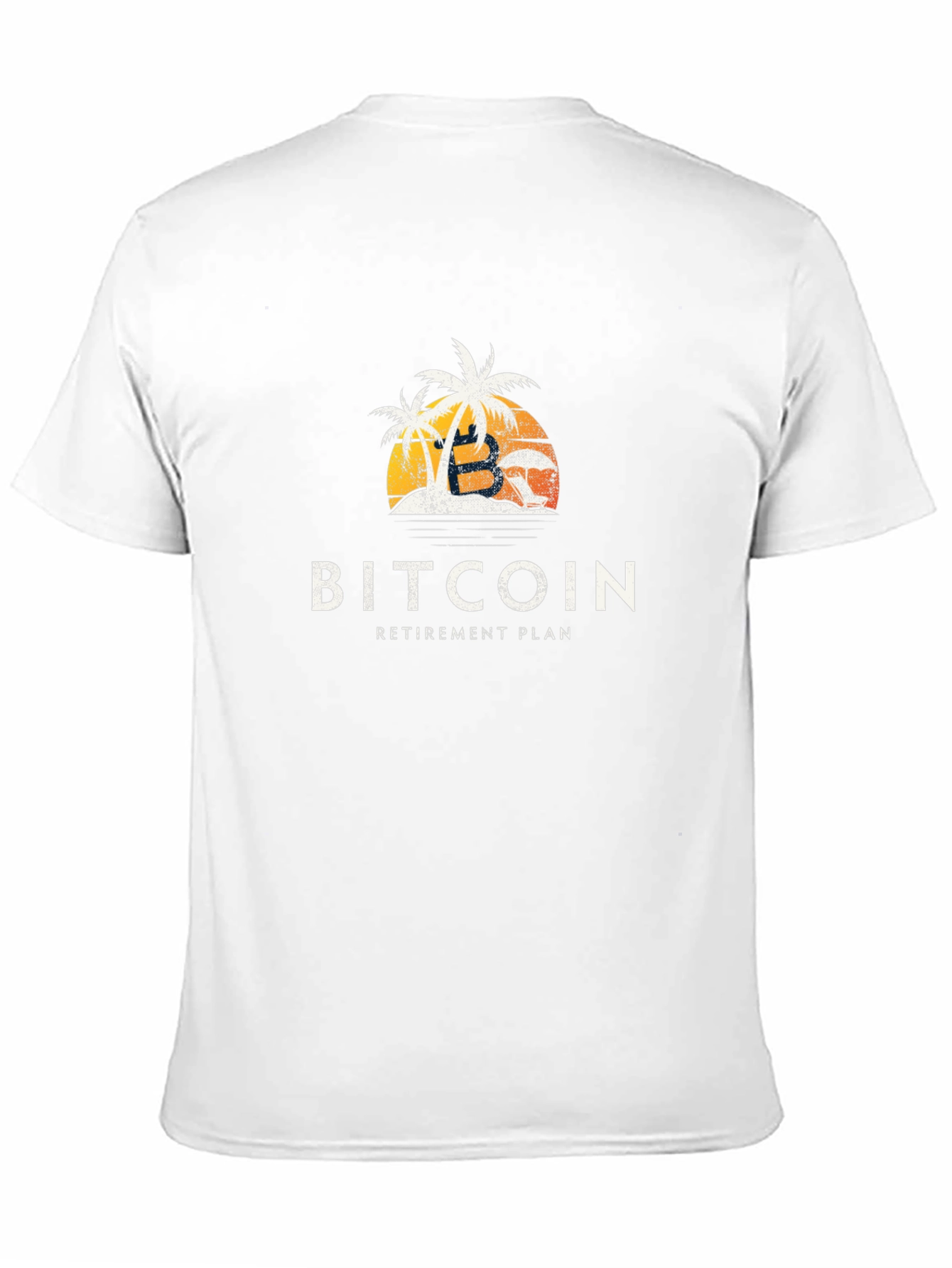 Bitcoin Retirement Plan Black T-Shirt