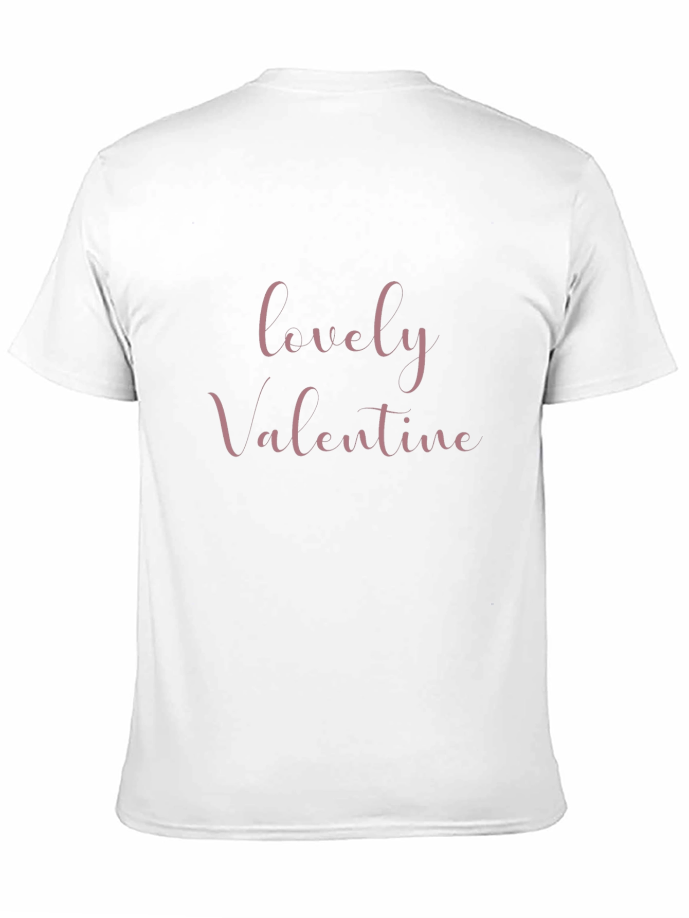 Lovely Valentine Black T-Shirt