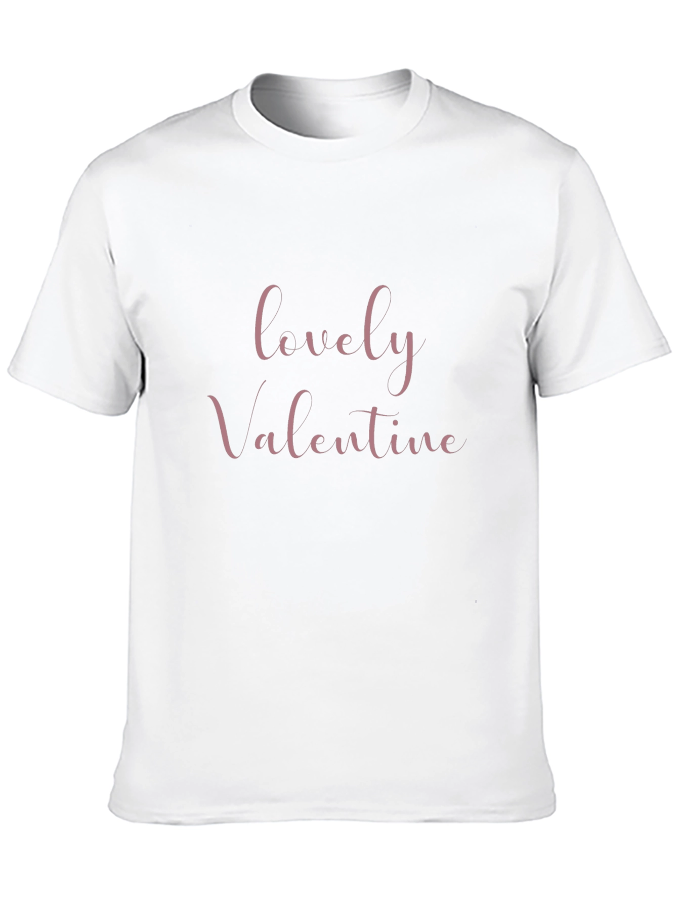 Lovely Valentine Black T-Shirt