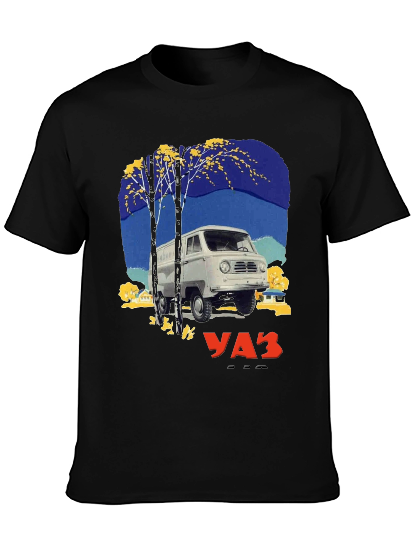 Retro UAZ Van Graphic Tee