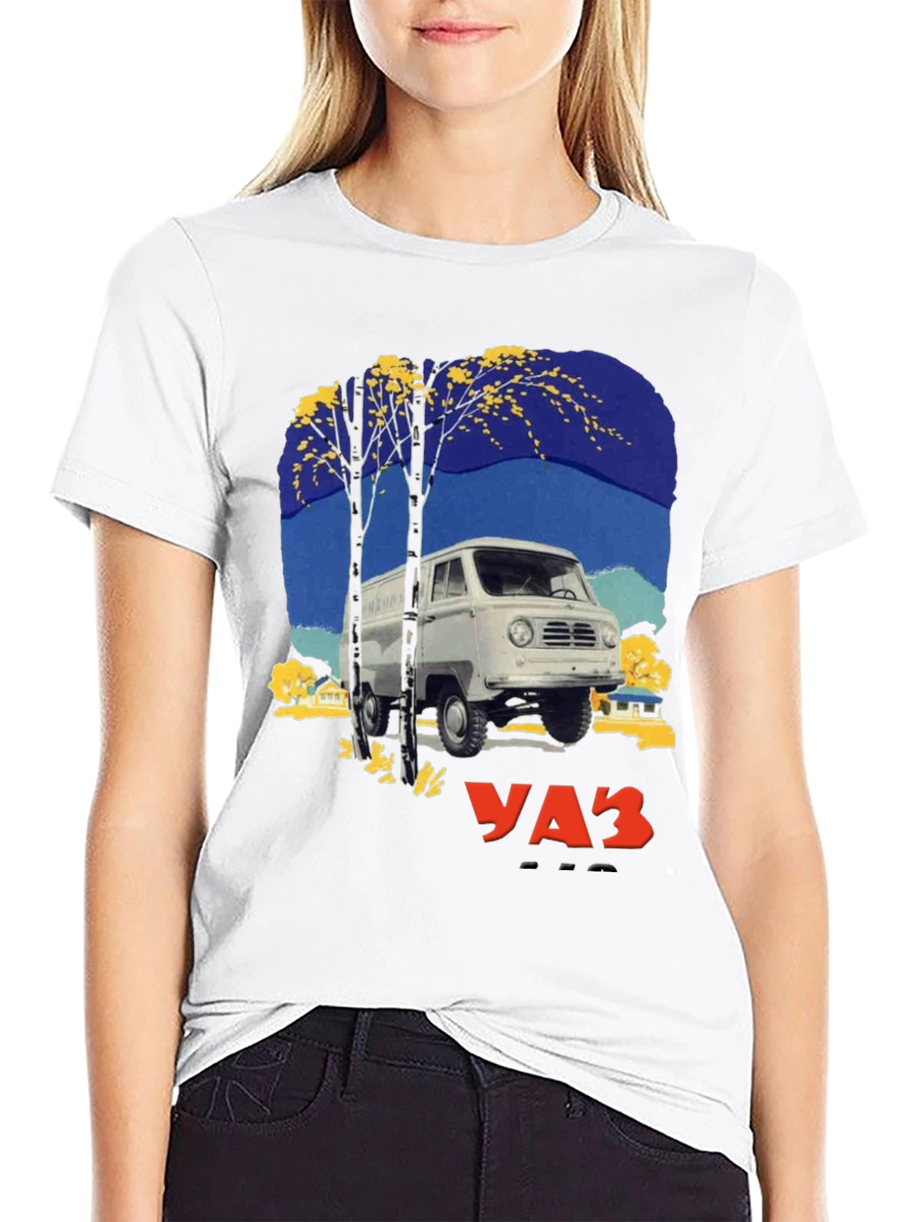 Retro UAZ Van Graphic Tee