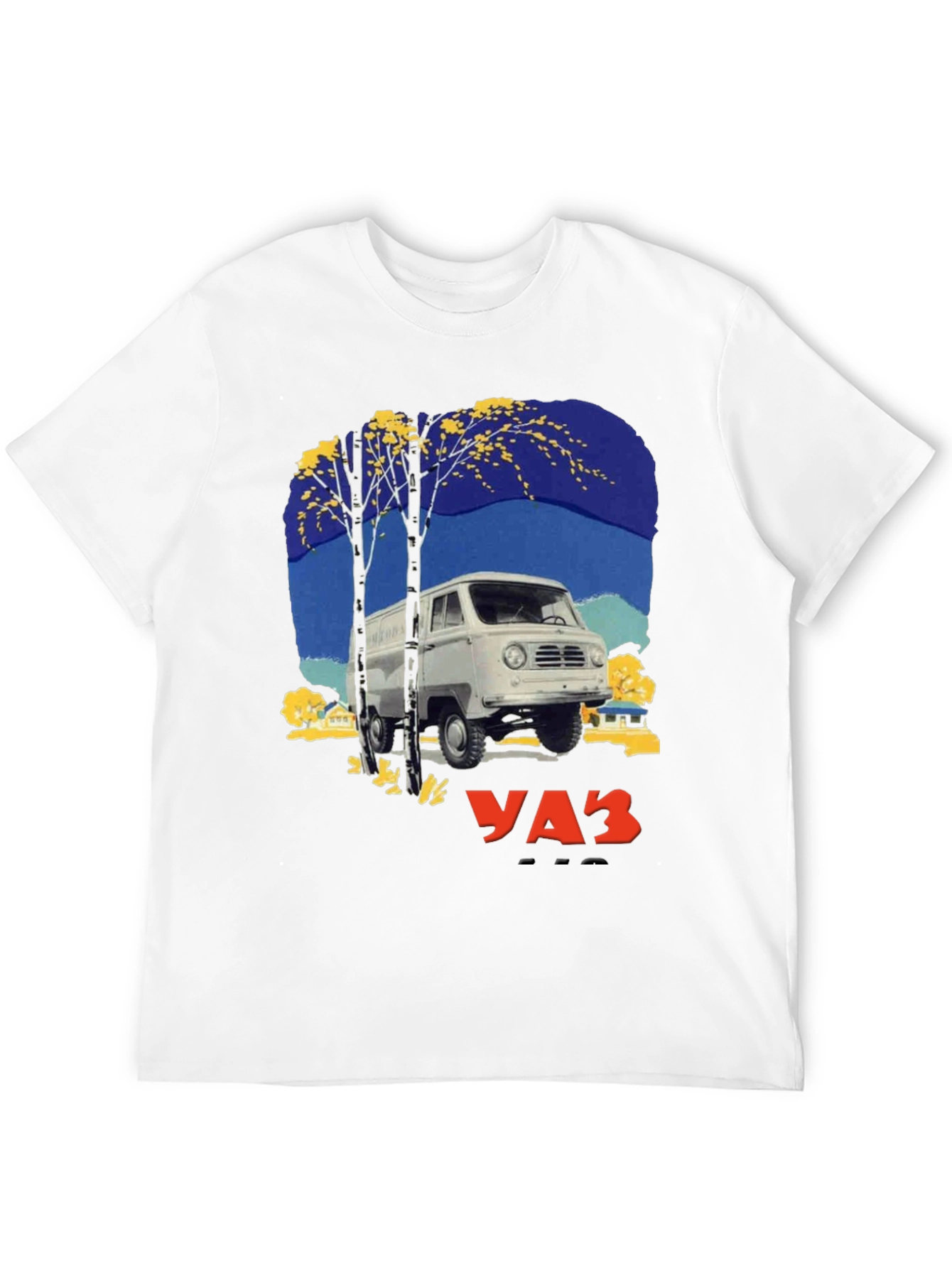 Retro UAZ Van Graphic Tee