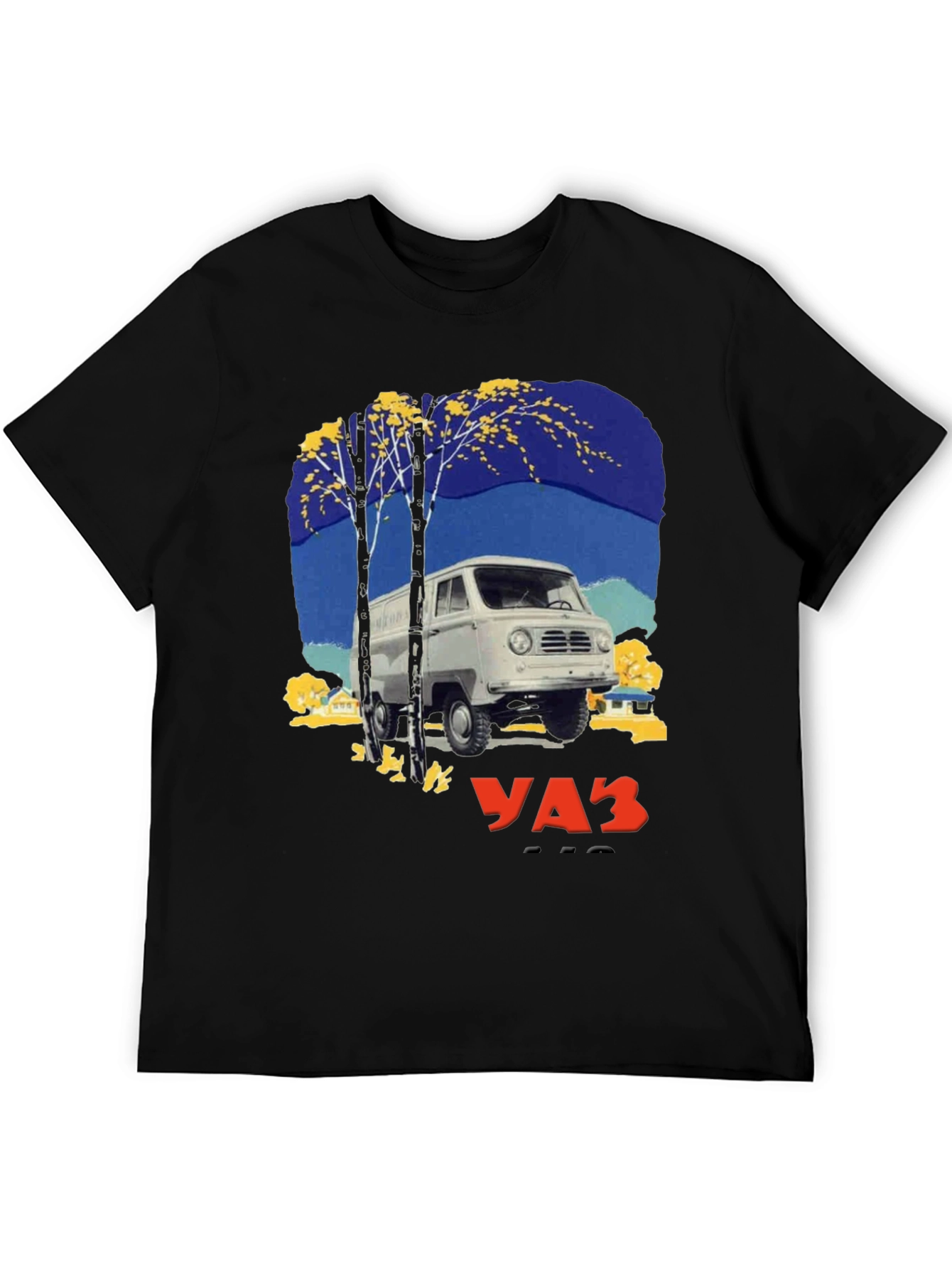 Retro UAZ Van Graphic Tee